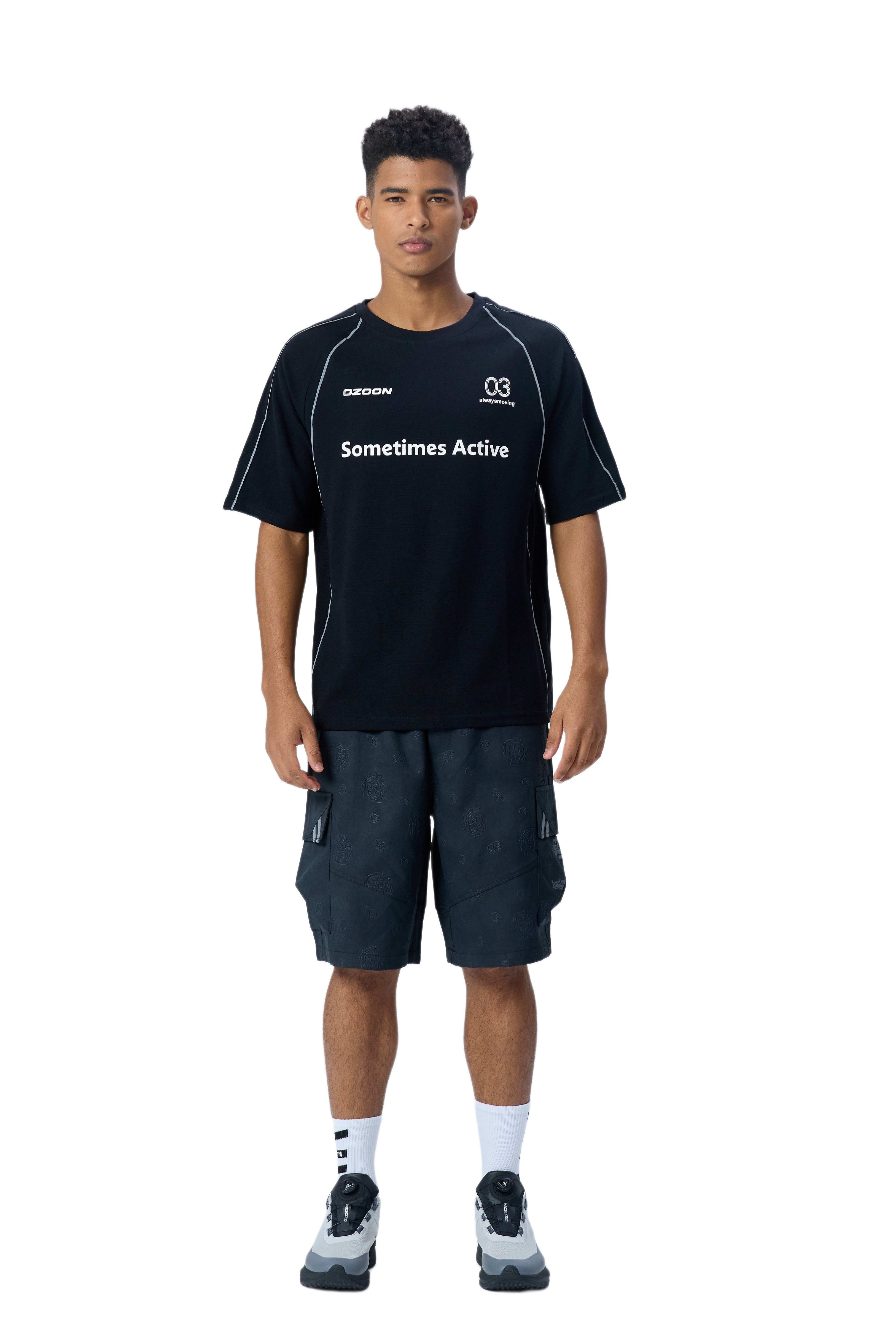 CLASSIC SPORTS T-SHIRT BLACK 01