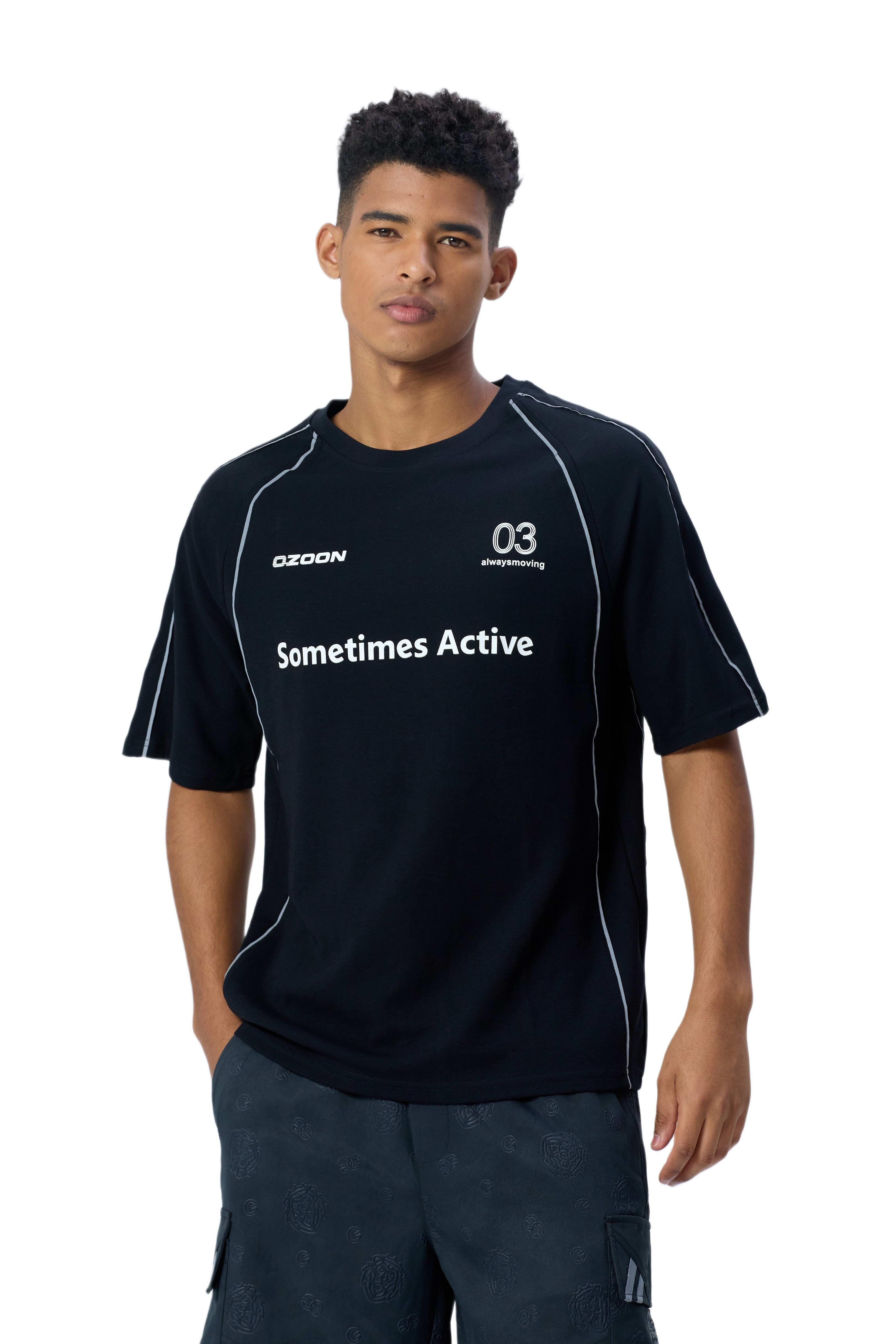 CLASSIC SPORTS T-SHIRT BLACK 02