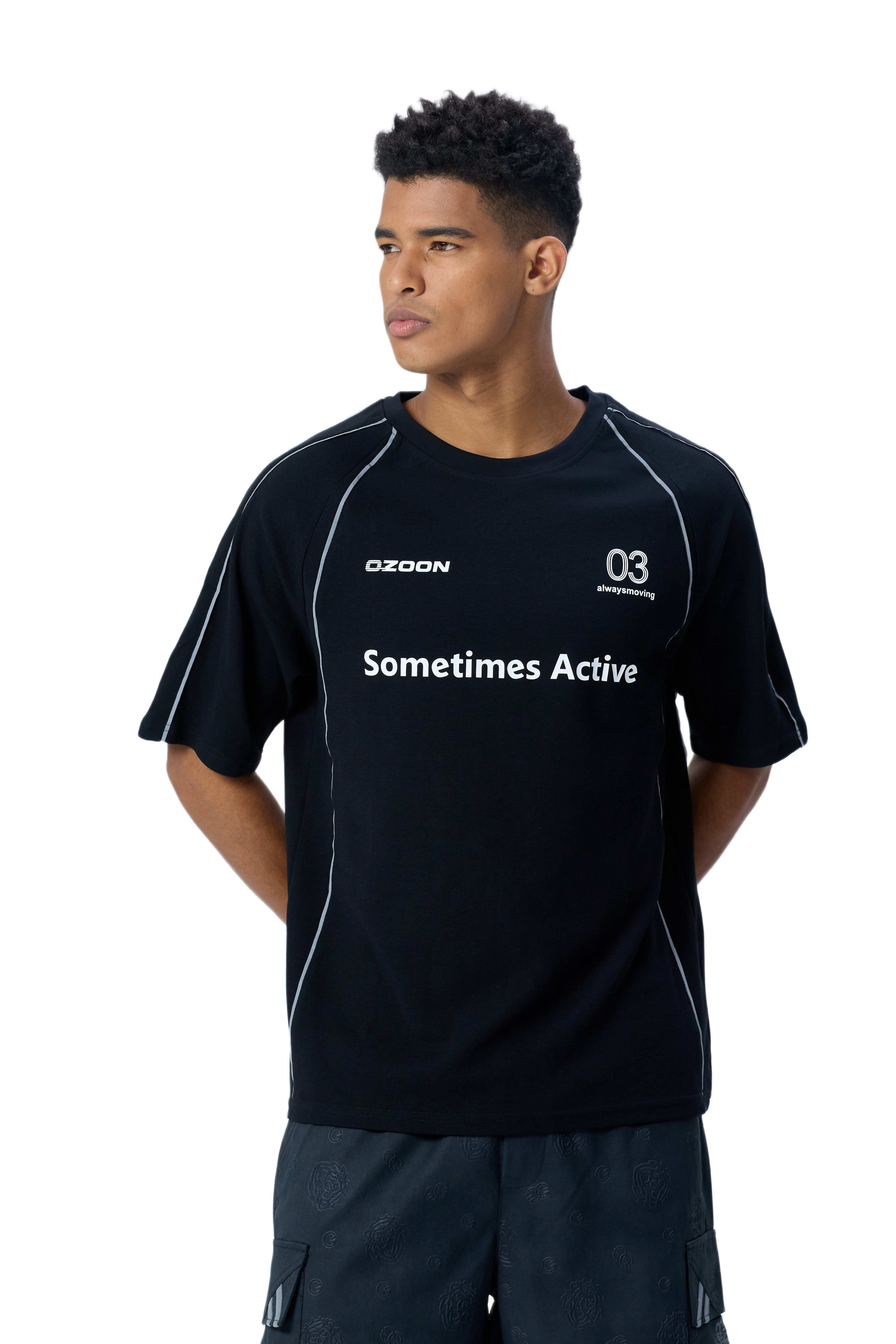 CLASSIC SPORTS T-SHIRT BLACK 06