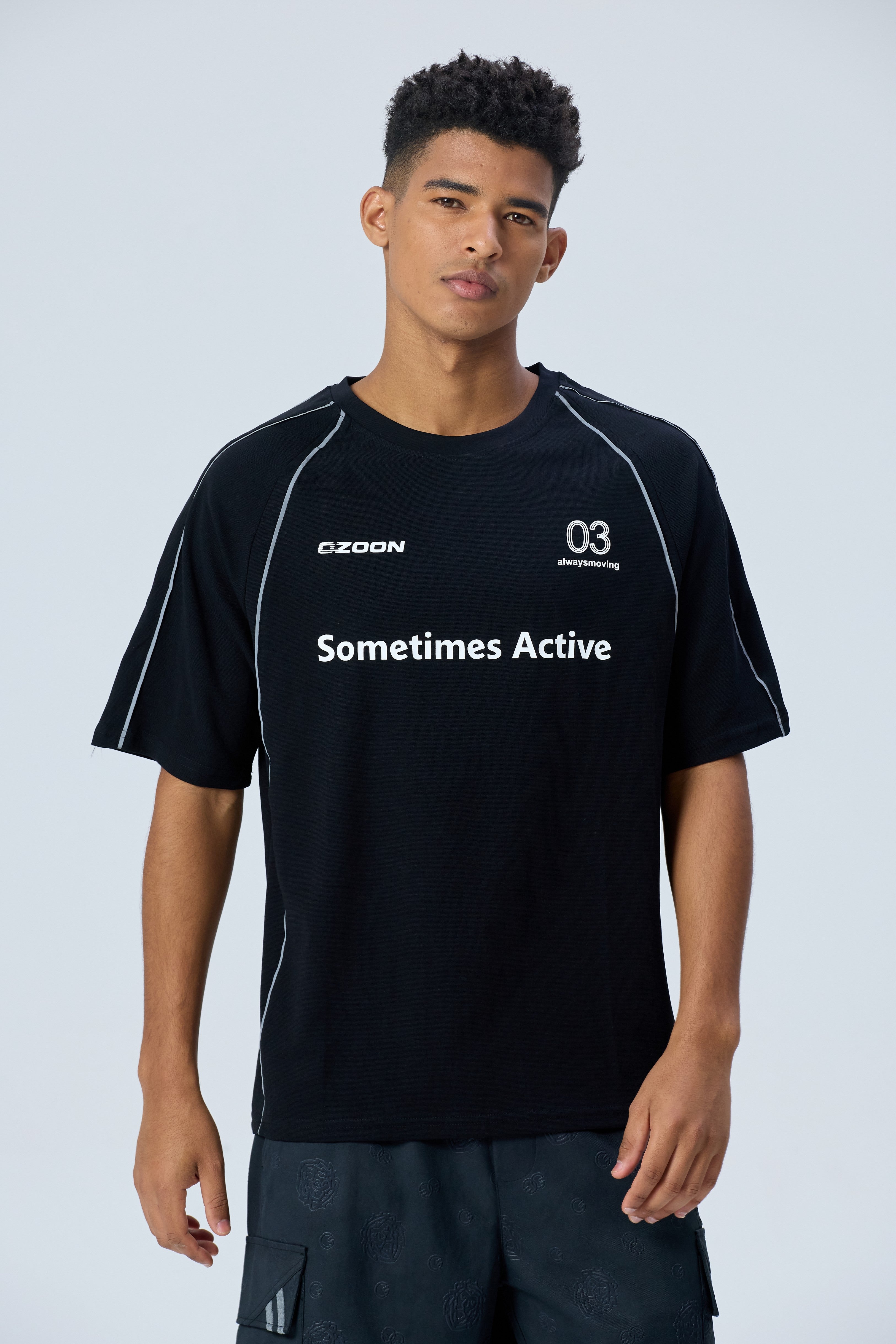 CLASSIC SPORTS T-SHIRT BLACK 07