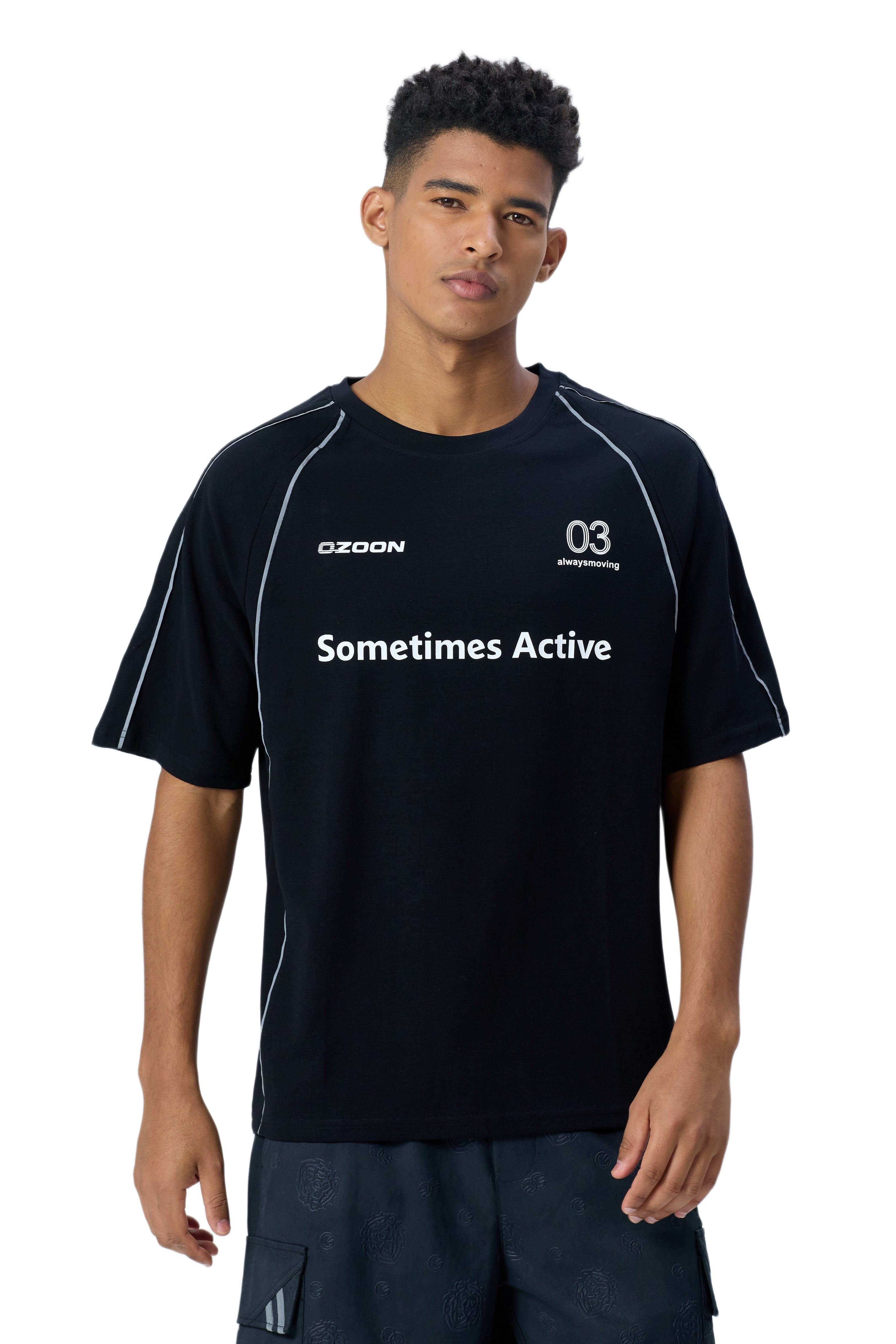 CLASSIC SPORTS T-SHIRT BLACK 07
