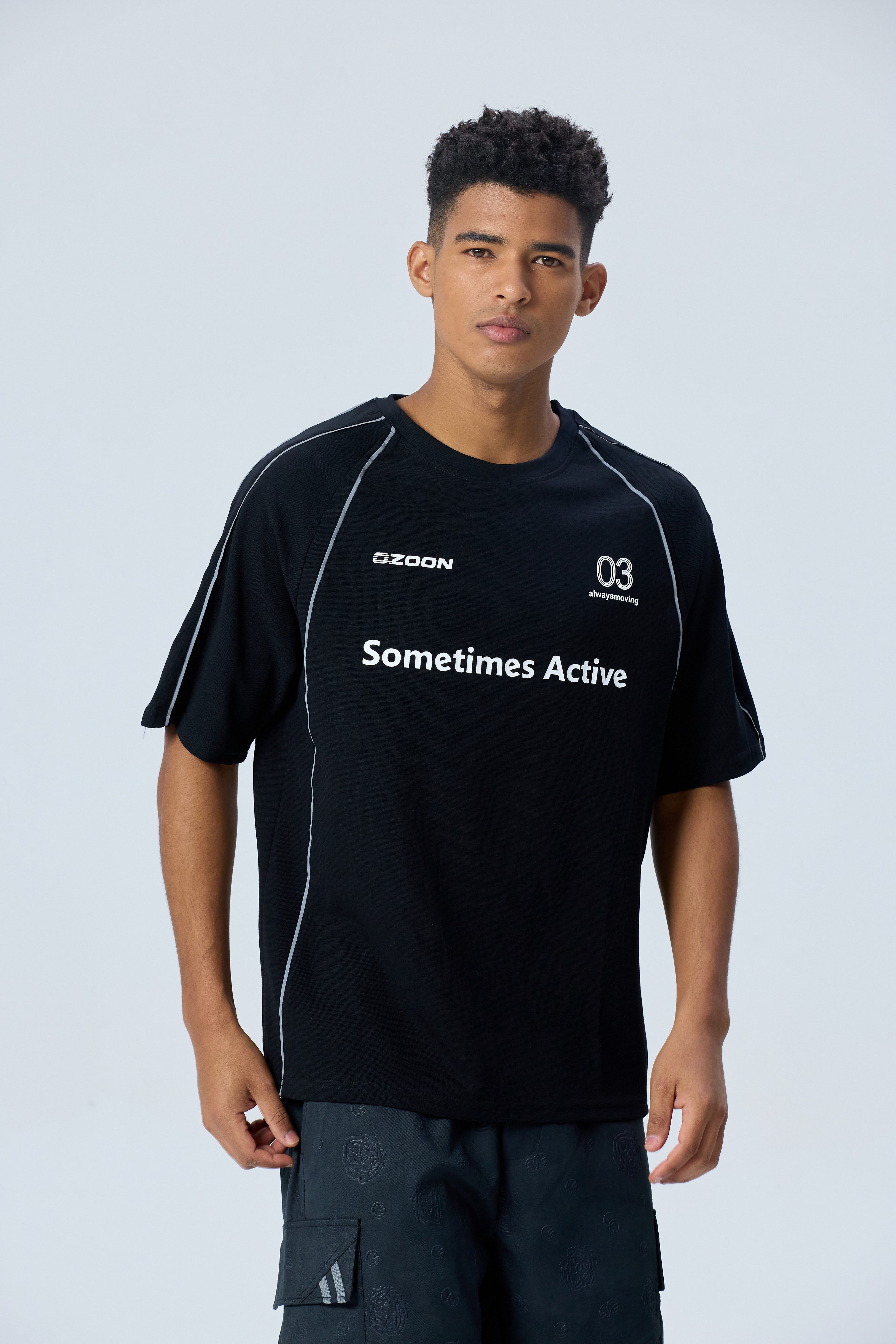 CLASSIC SPORTS T-SHIRT BLACK 08
