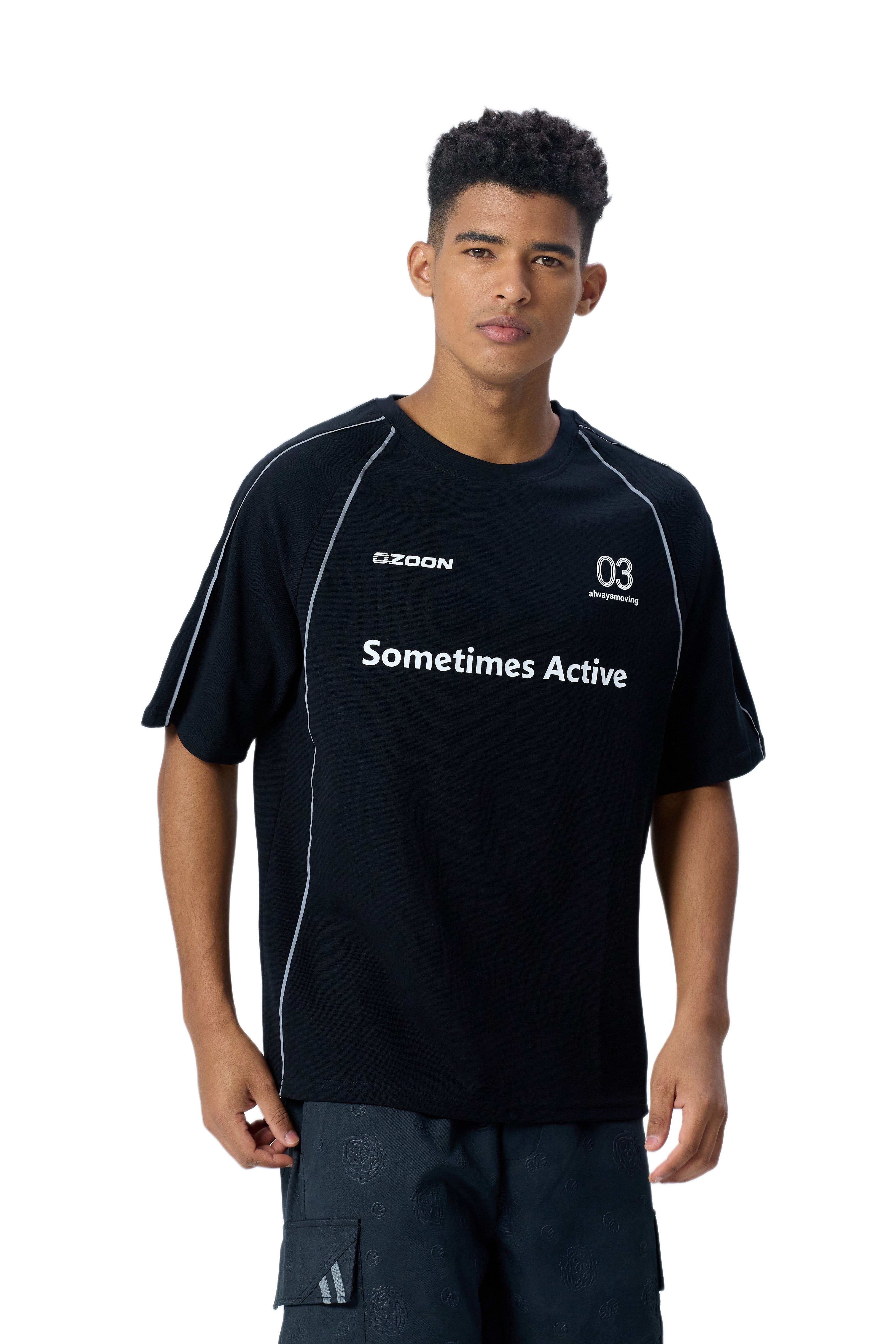 CLASSIC SPORTS T-SHIRT BLACK 08