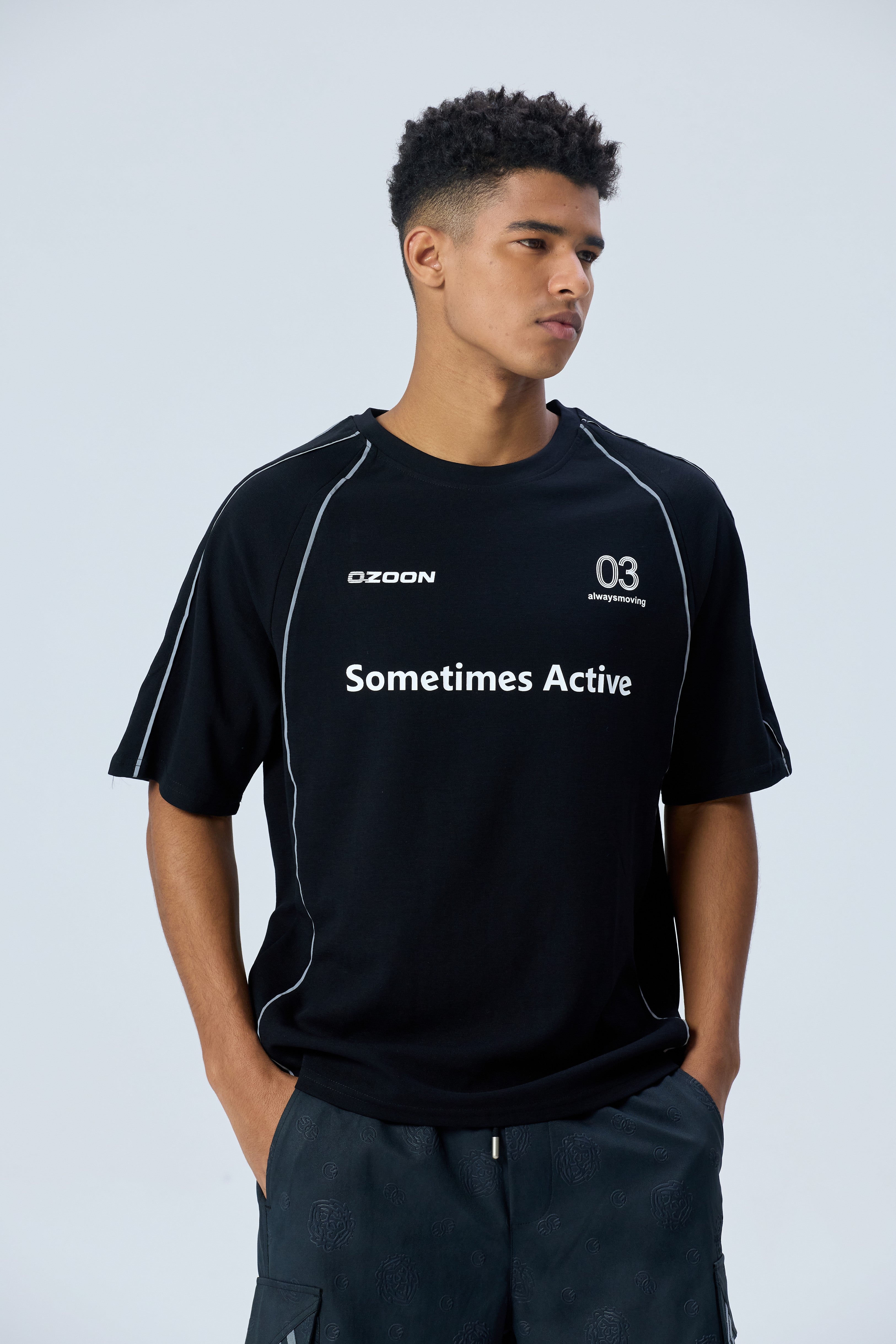 CLASSIC SPORTS T-SHIRT BLACK 09