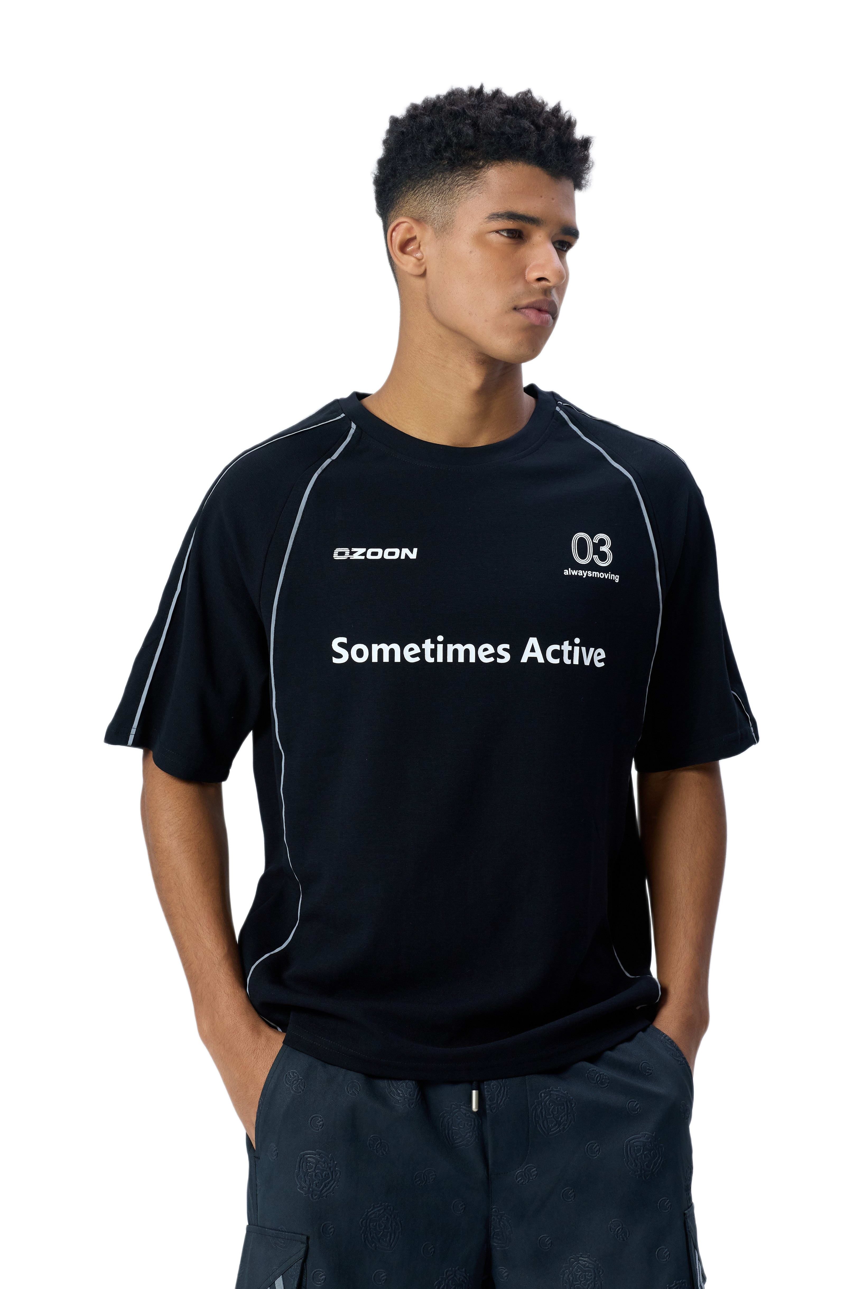 CLASSIC SPORTS T-SHIRT BLACK 09