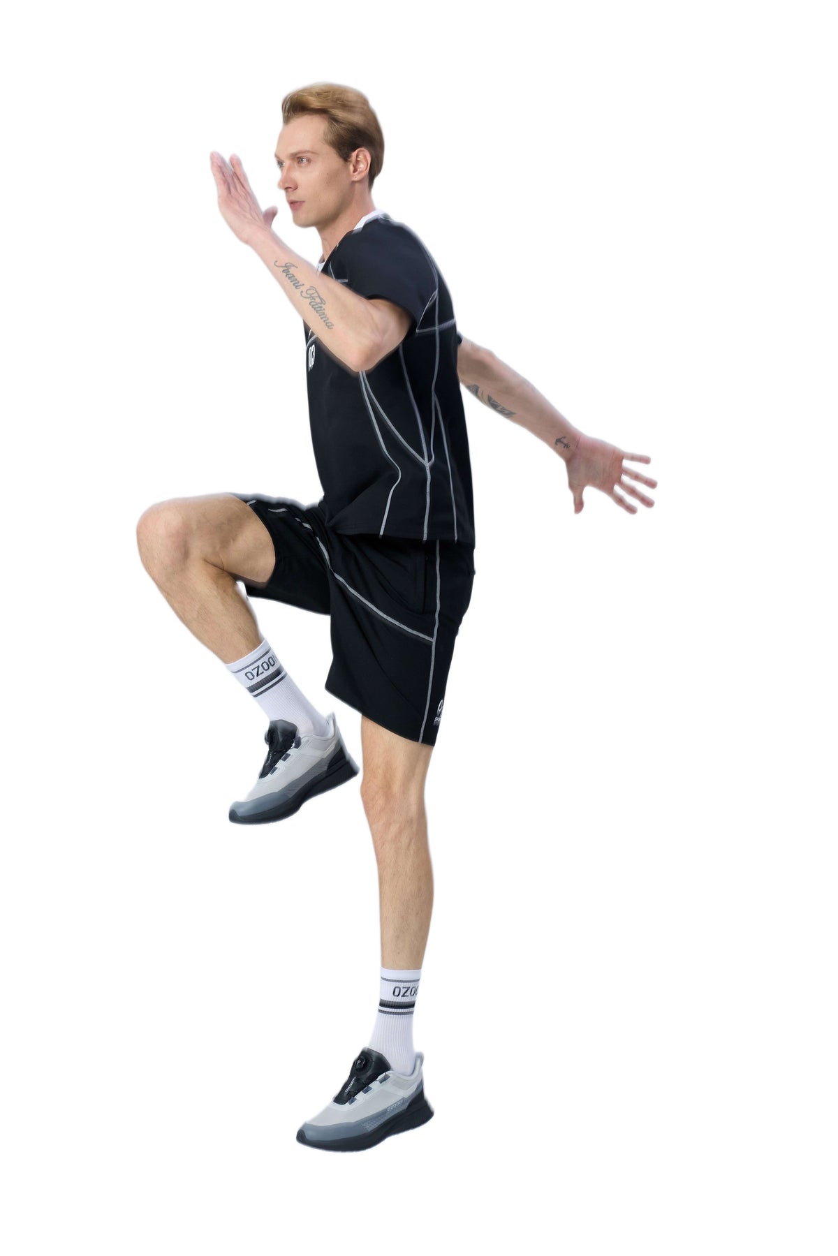 CLASSIC SPORTS T-SHIRT SET BLACK 05