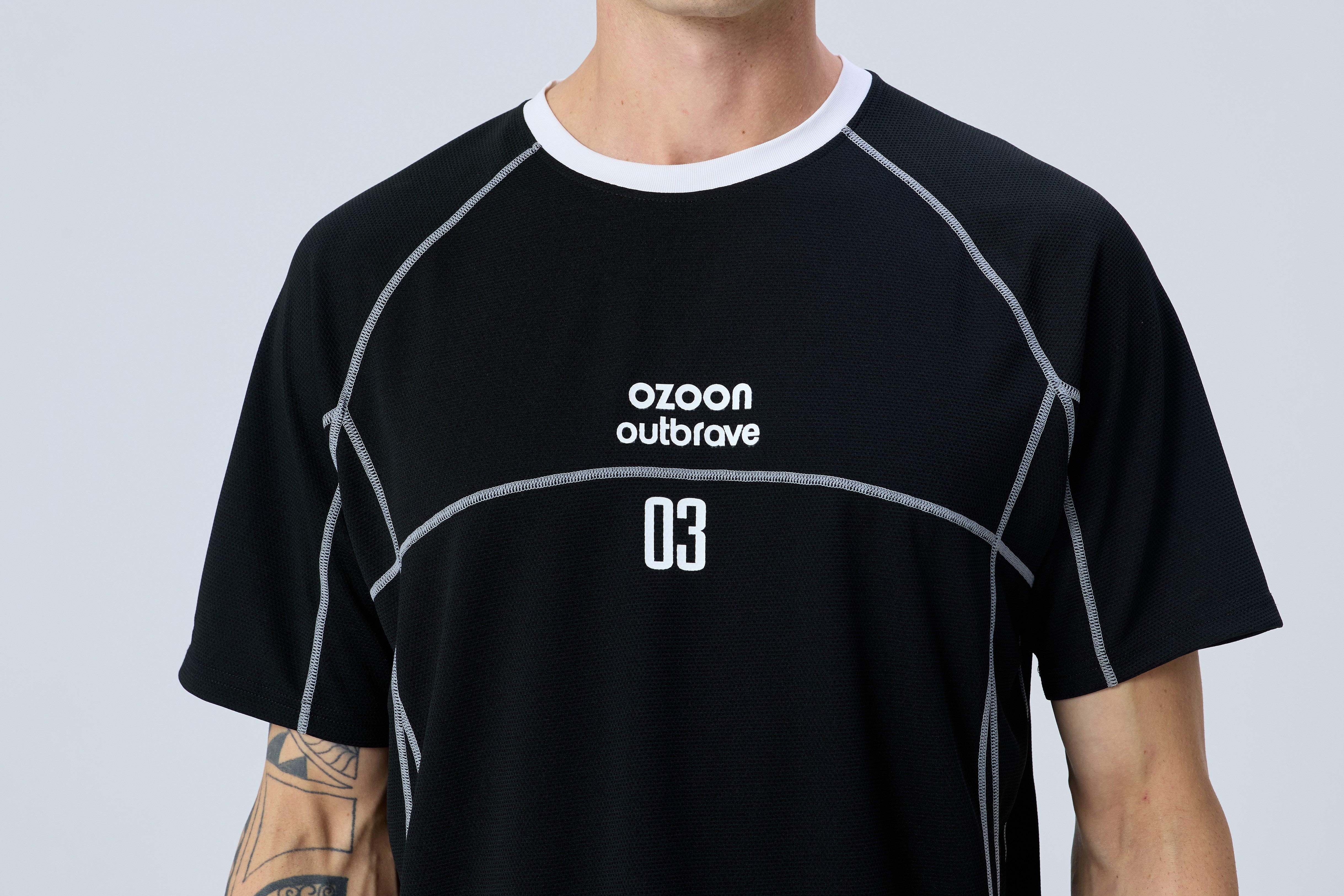 CLASSIC SPORTS T-SHIRT SET BLACK 13
