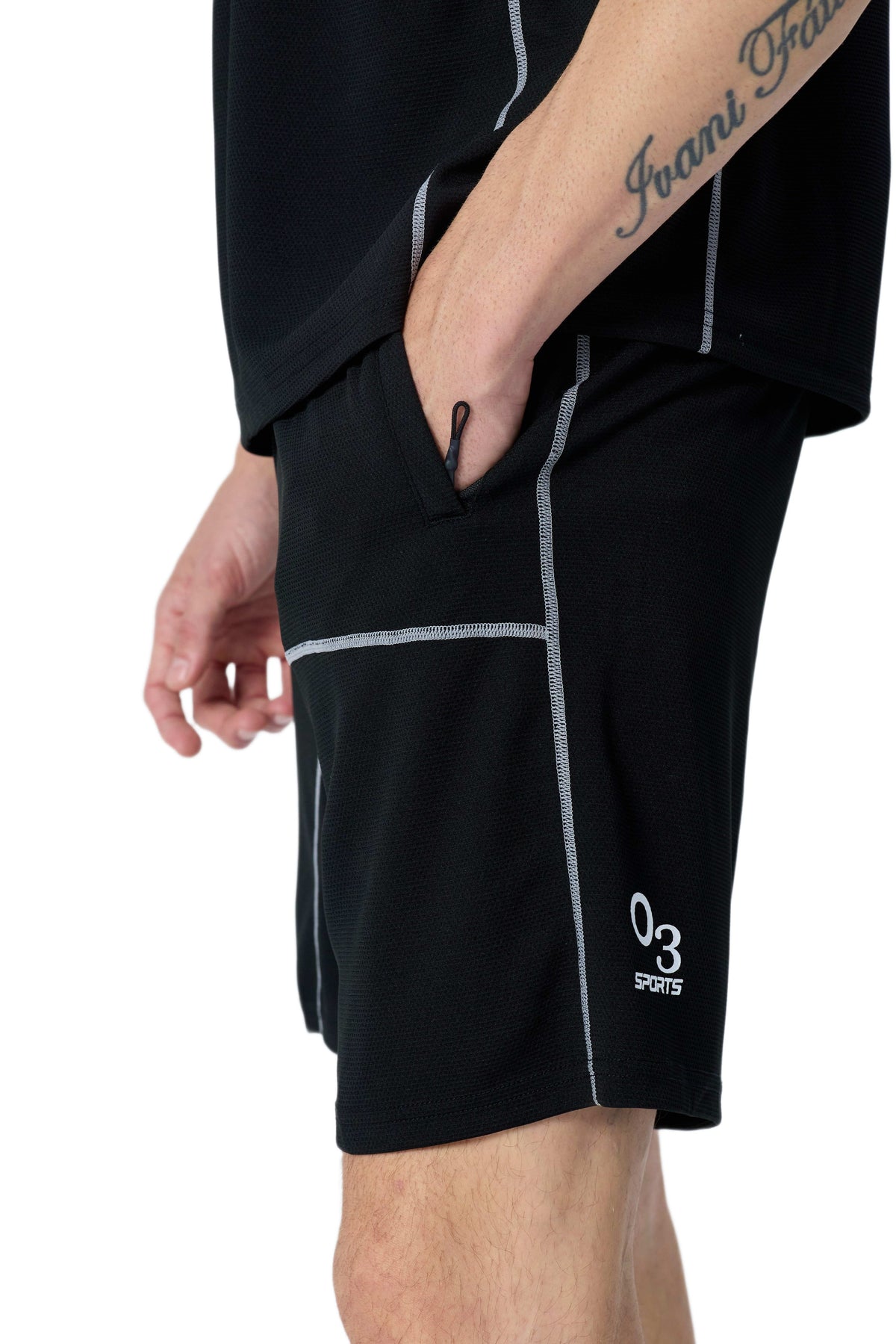CLASSIC SPORTS T-SHIRT SET BLACK 14