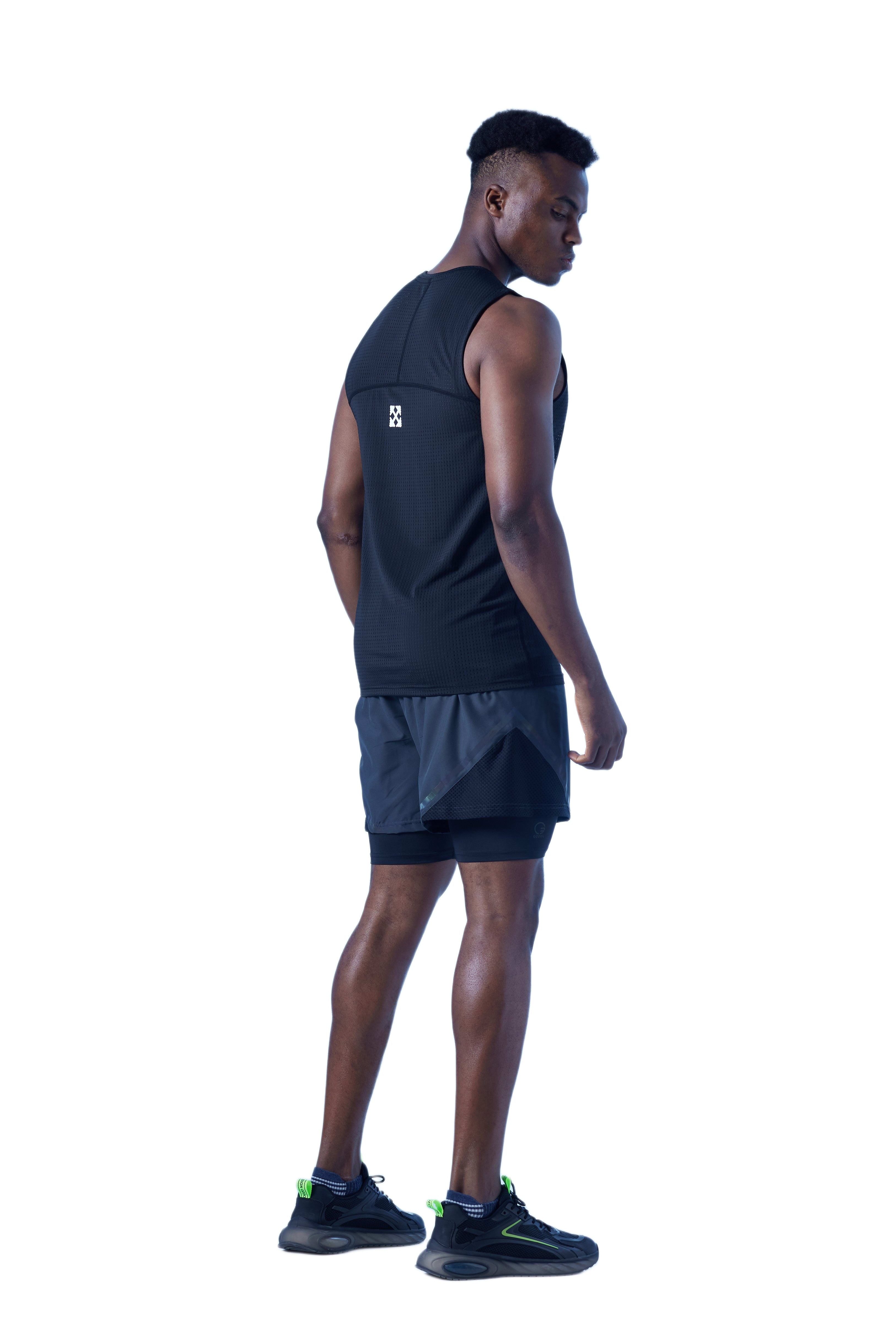 CLASSIC SPORTS VEST BLACK 06