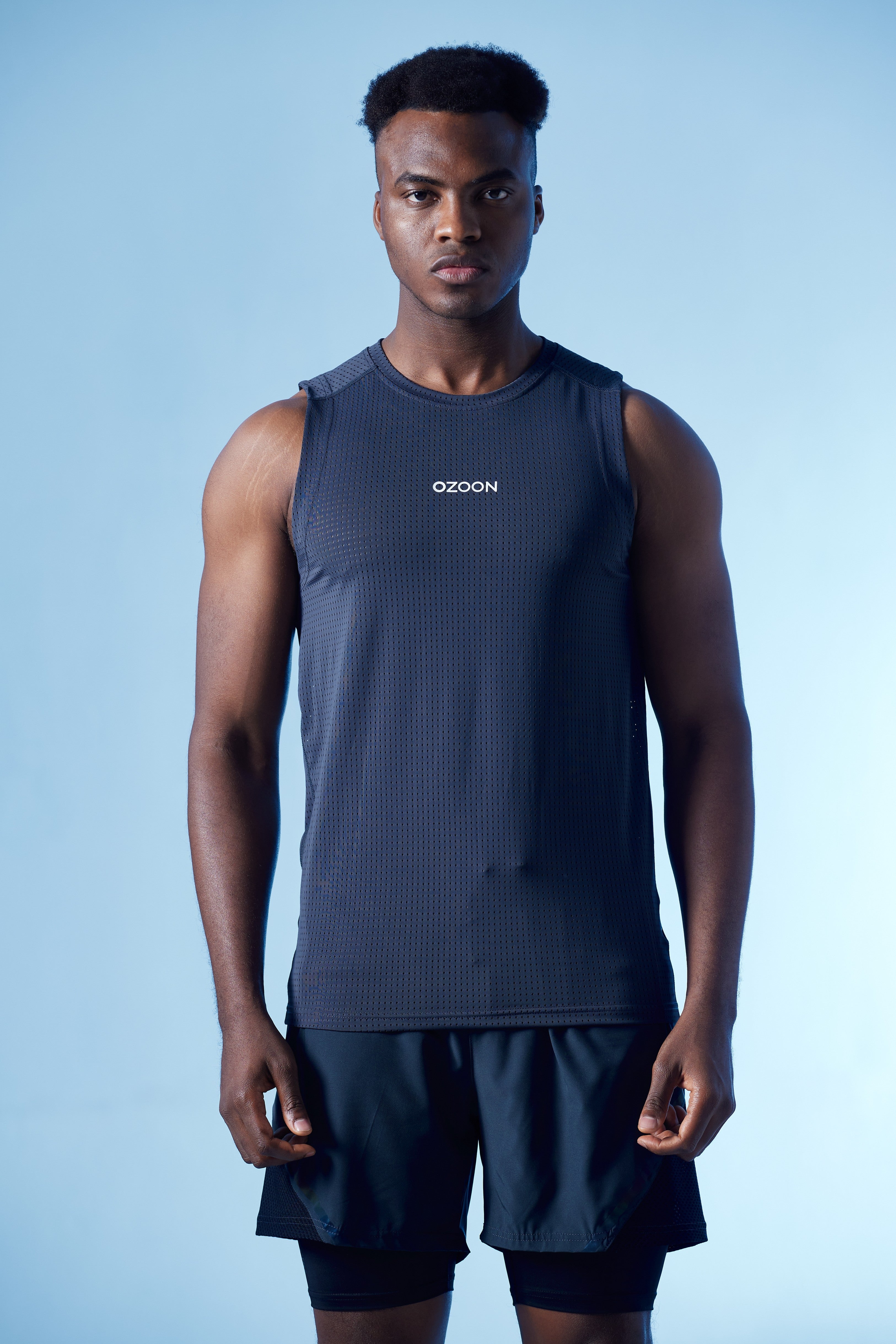 CLASSIC SPORTS VEST D.GREY 01