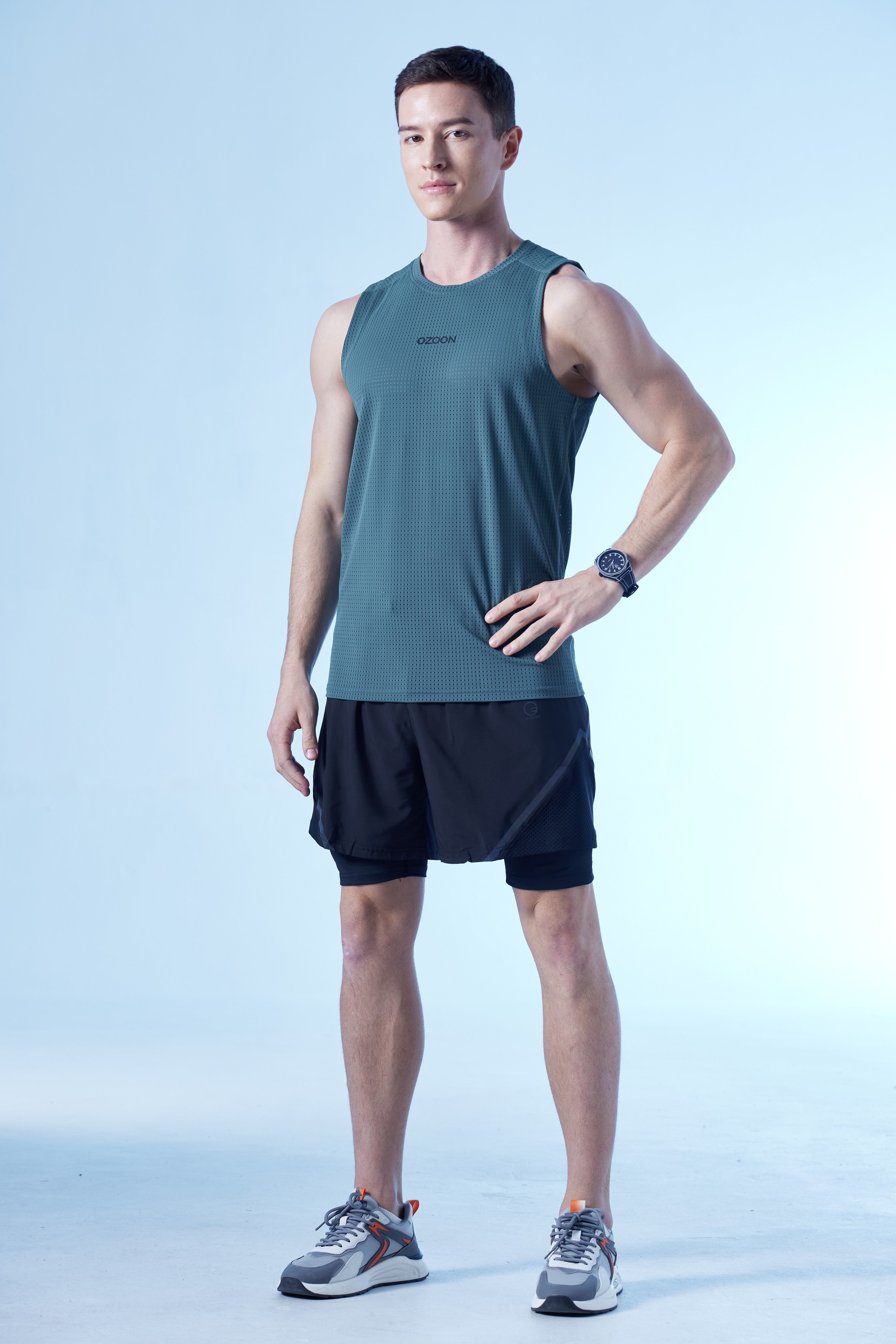CLASSIC SPORTS VEST GREEN 01