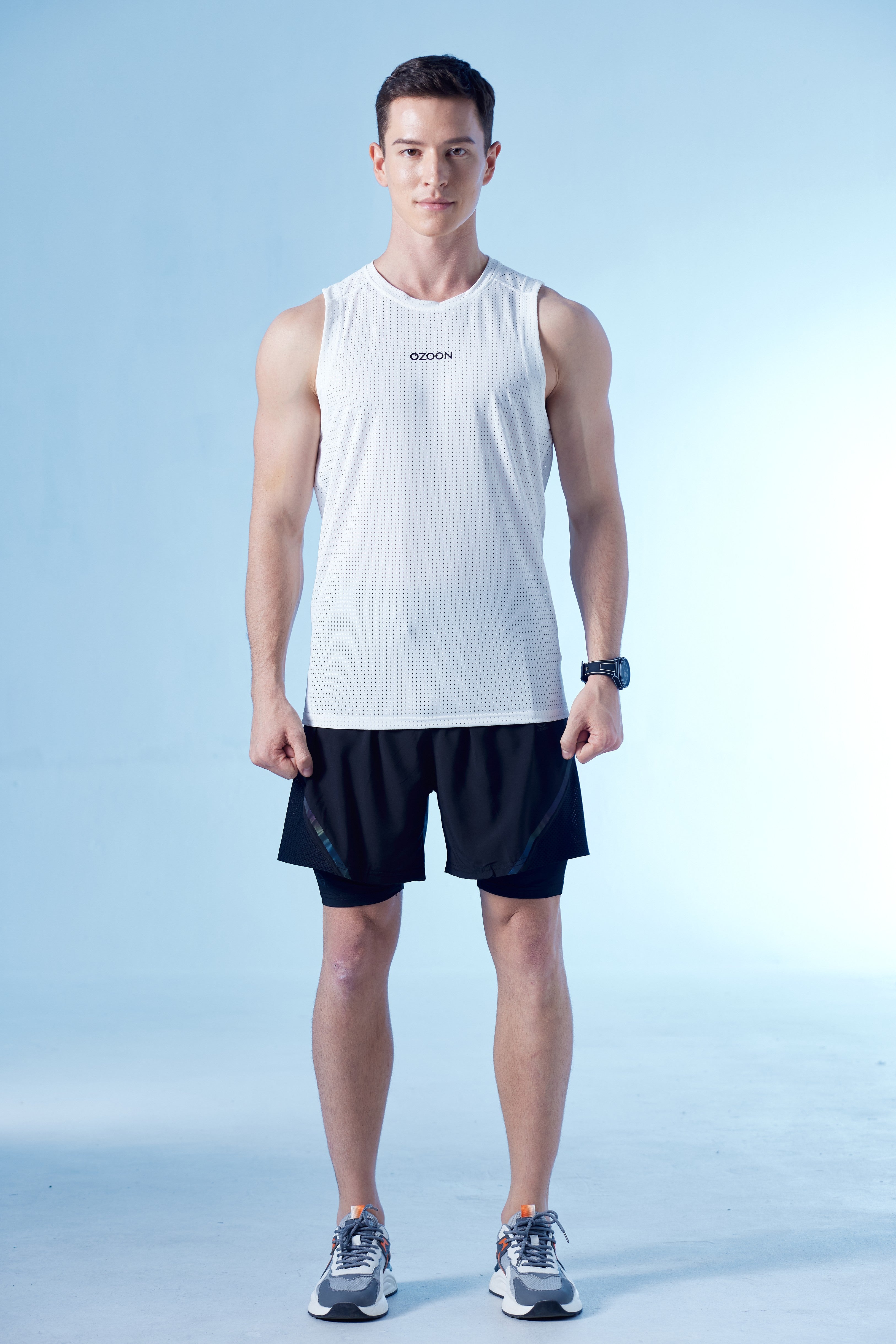 CLASSIC SPORTS VEST WHITE 01