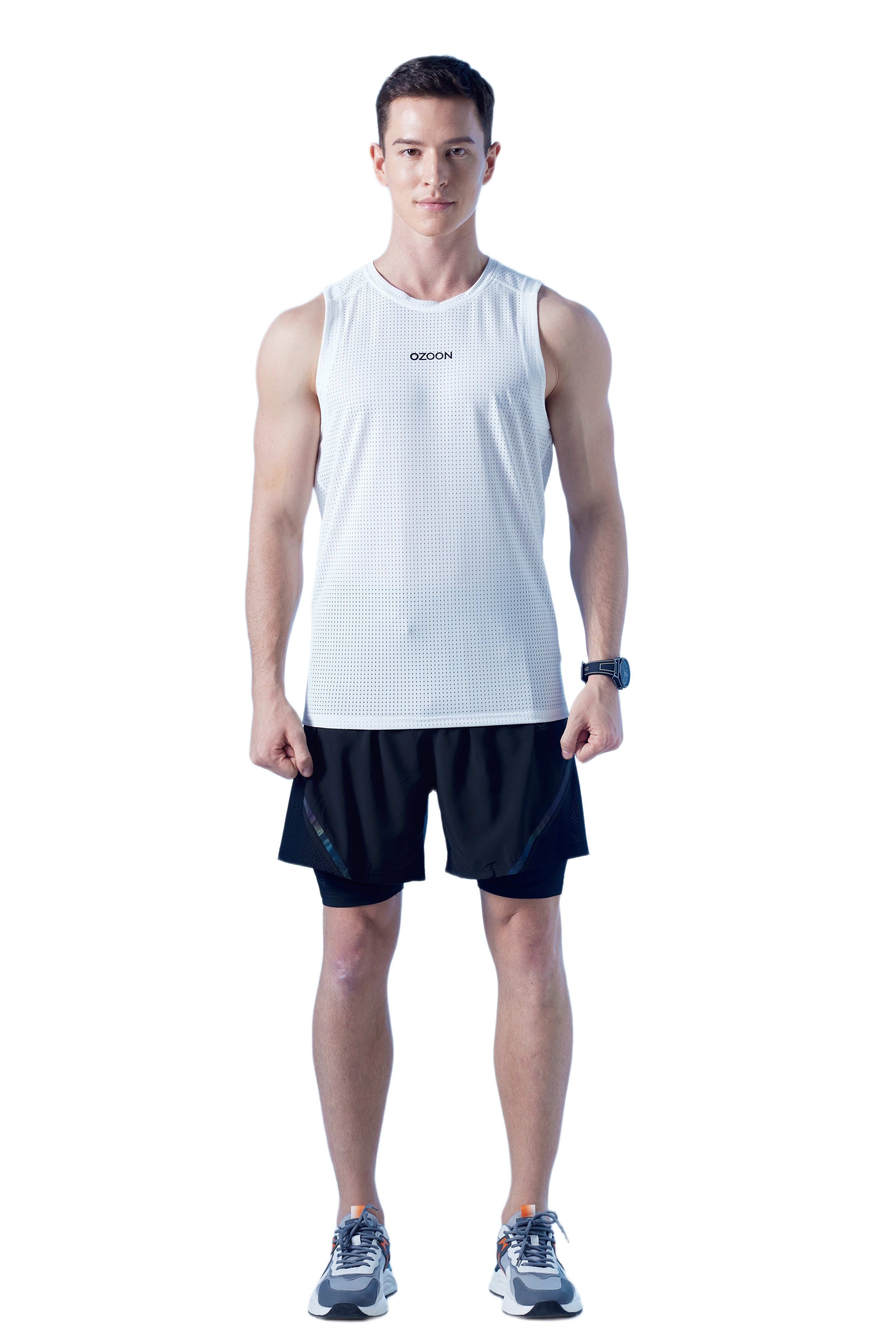 CLASSIC SPORTS VEST WHITE 01
