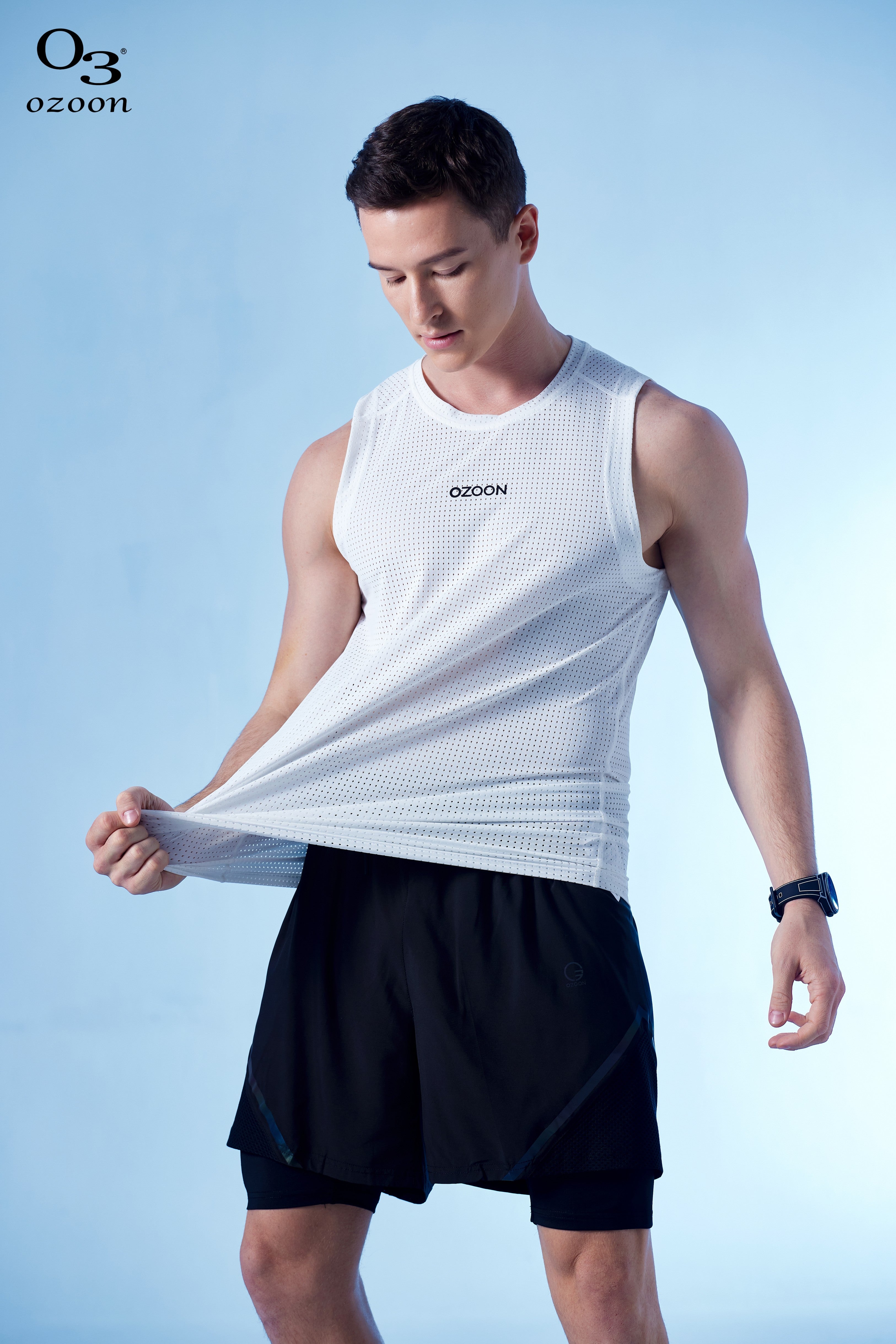 CLASSIC SPORTS VEST WHITE 04