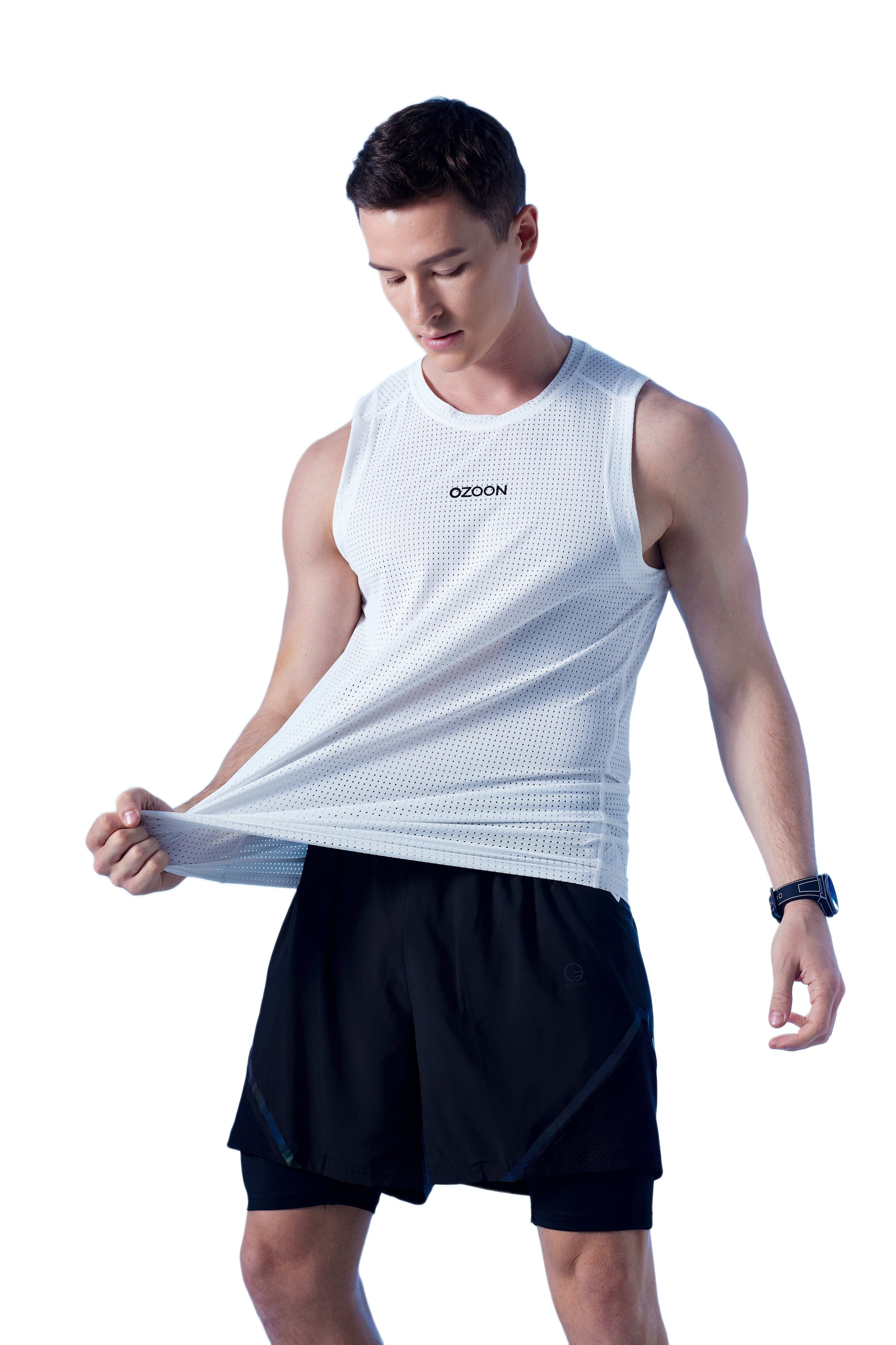 CLASSIC SPORTS VEST WHITE 04