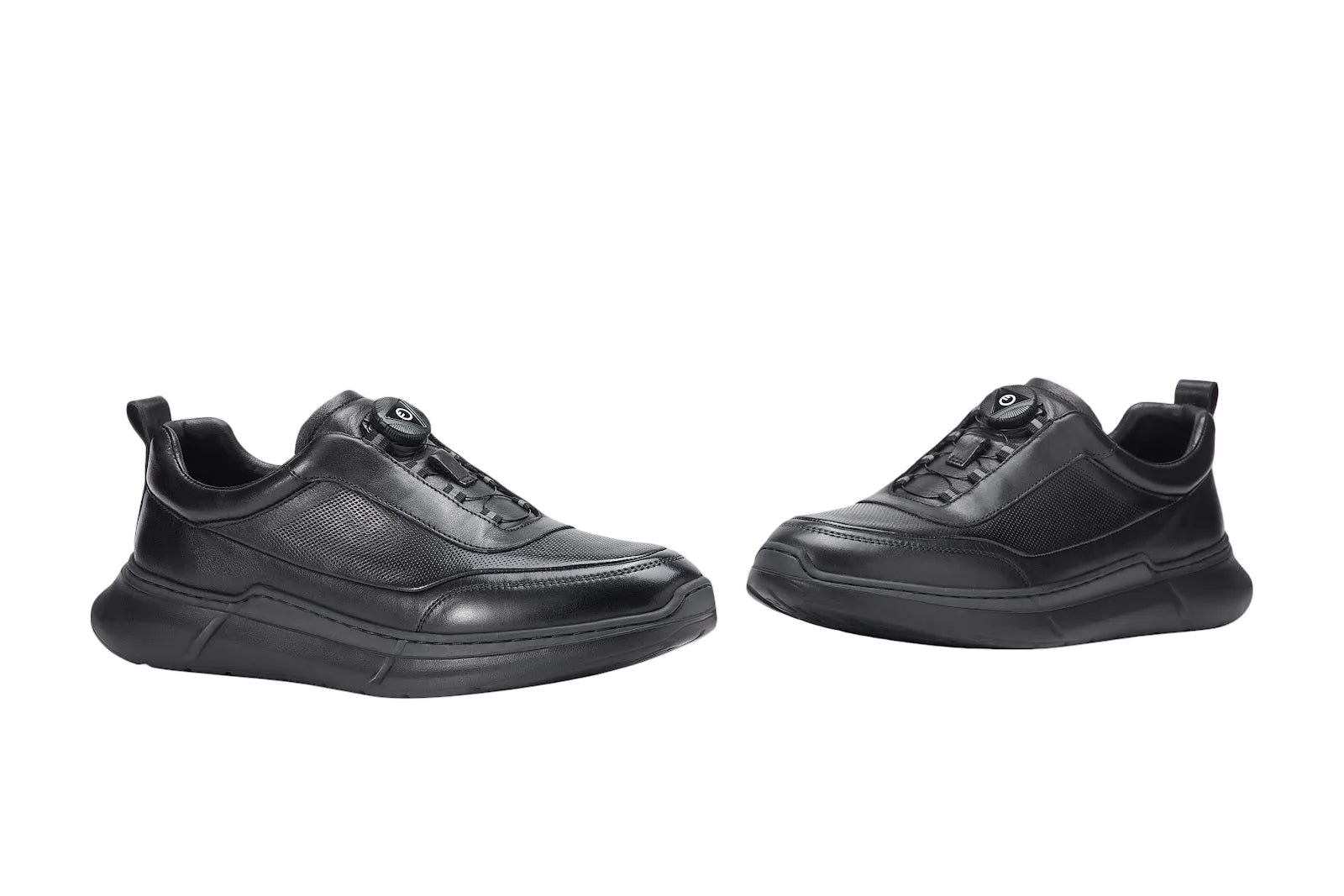 MF1950 Black leather shoes