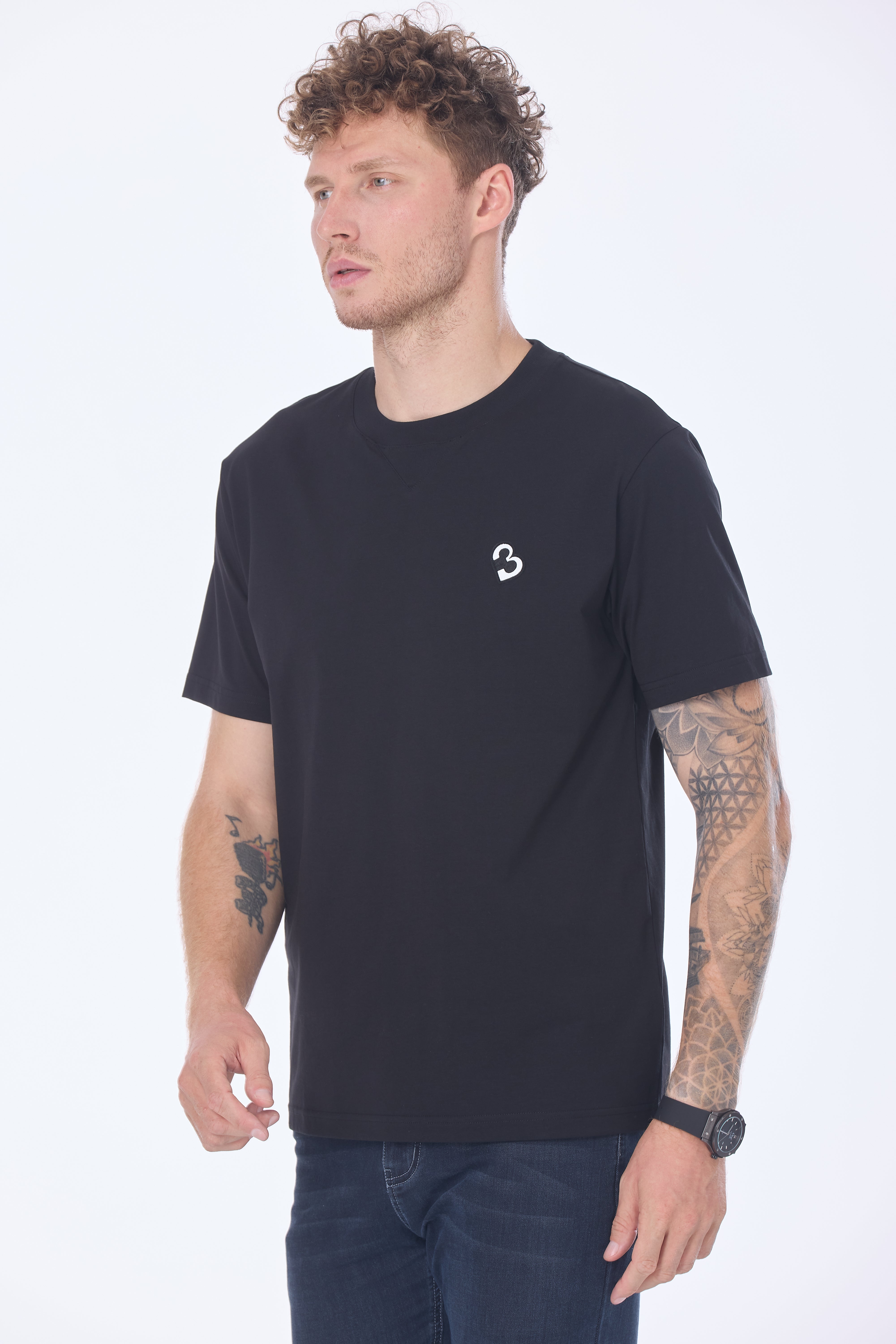 CLASSIC T-SHIRT BLACK XXL