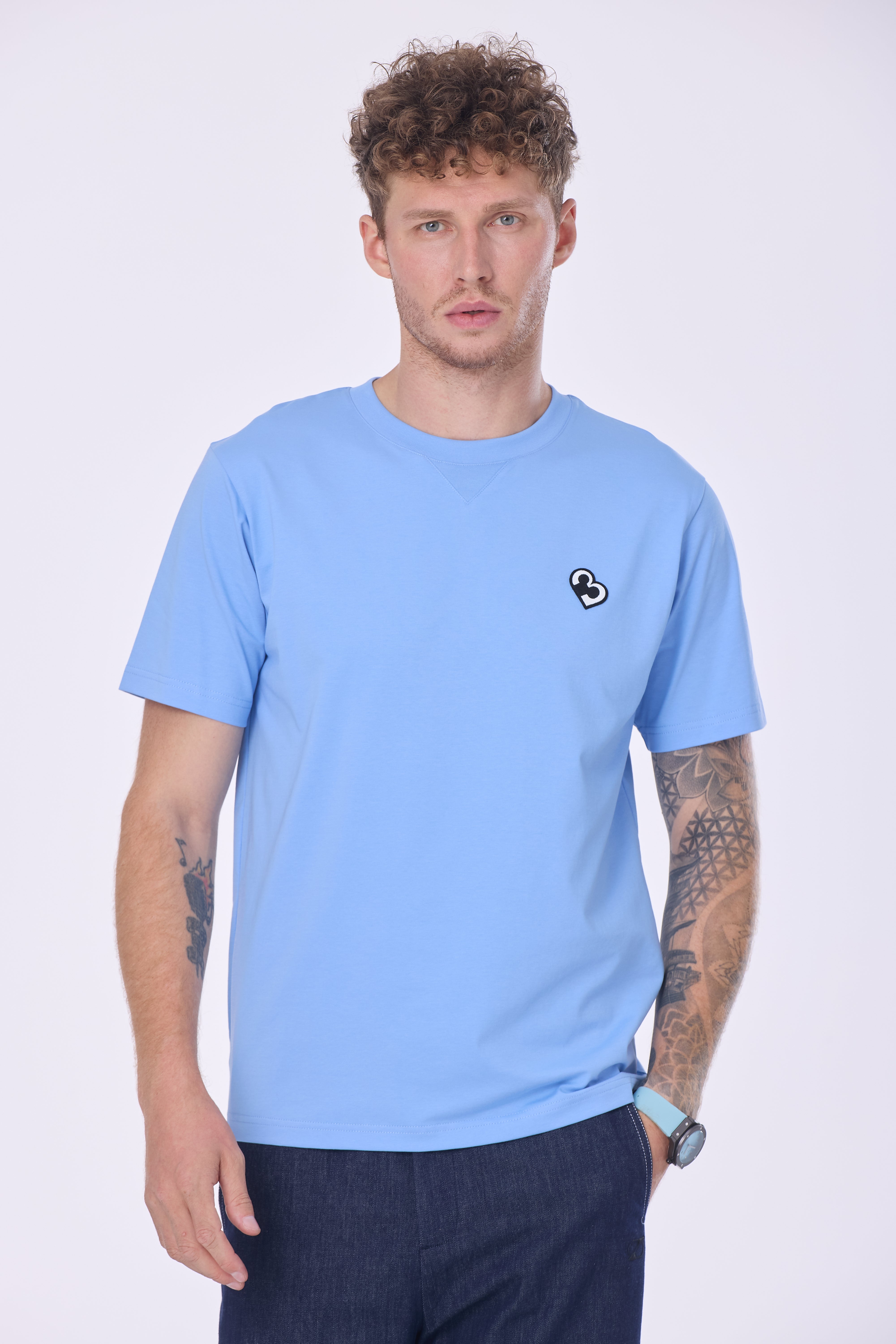 CLASSIC T-SHIRT BLUE XL