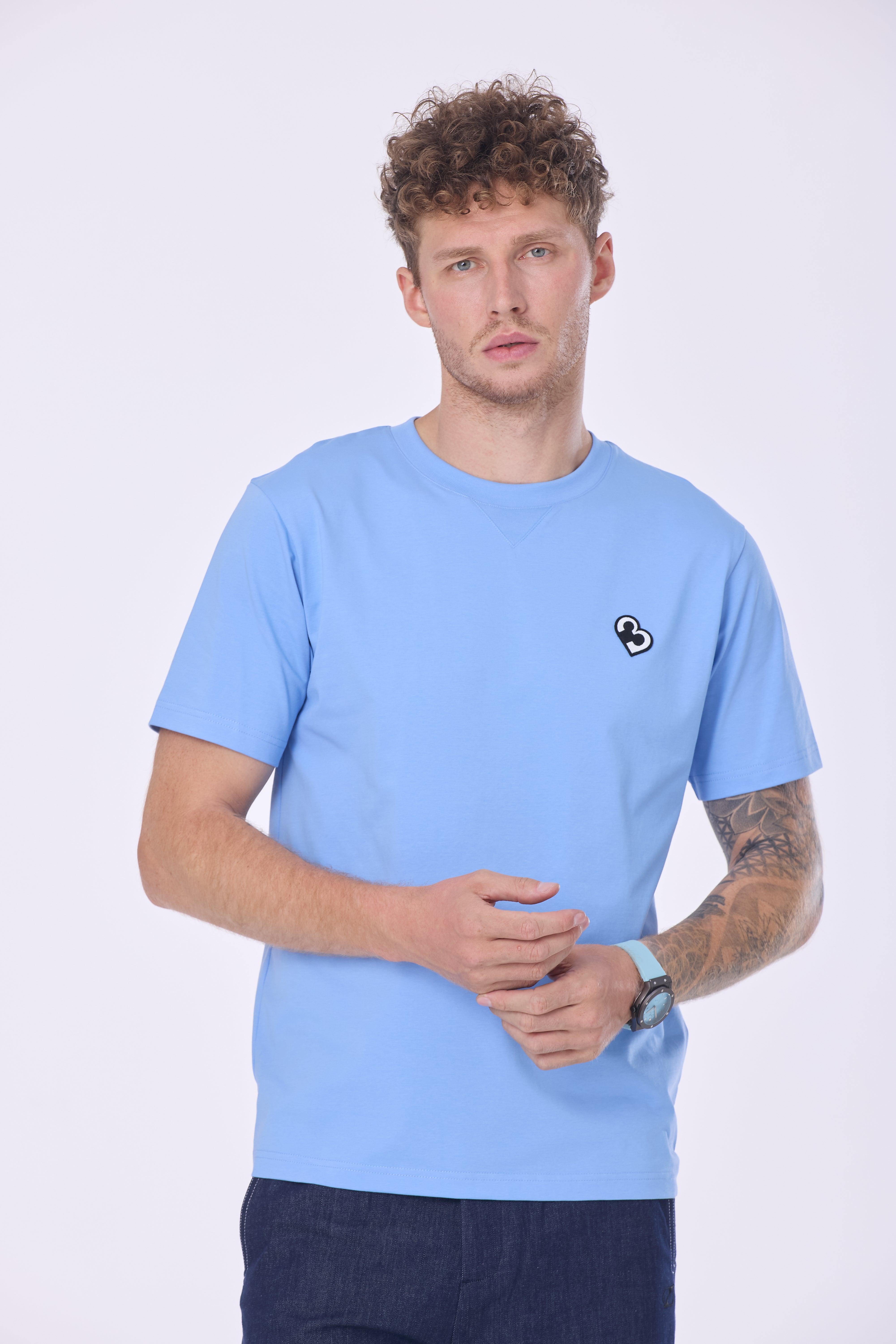 CLASSIC T-SHIRT BLUE XXXL