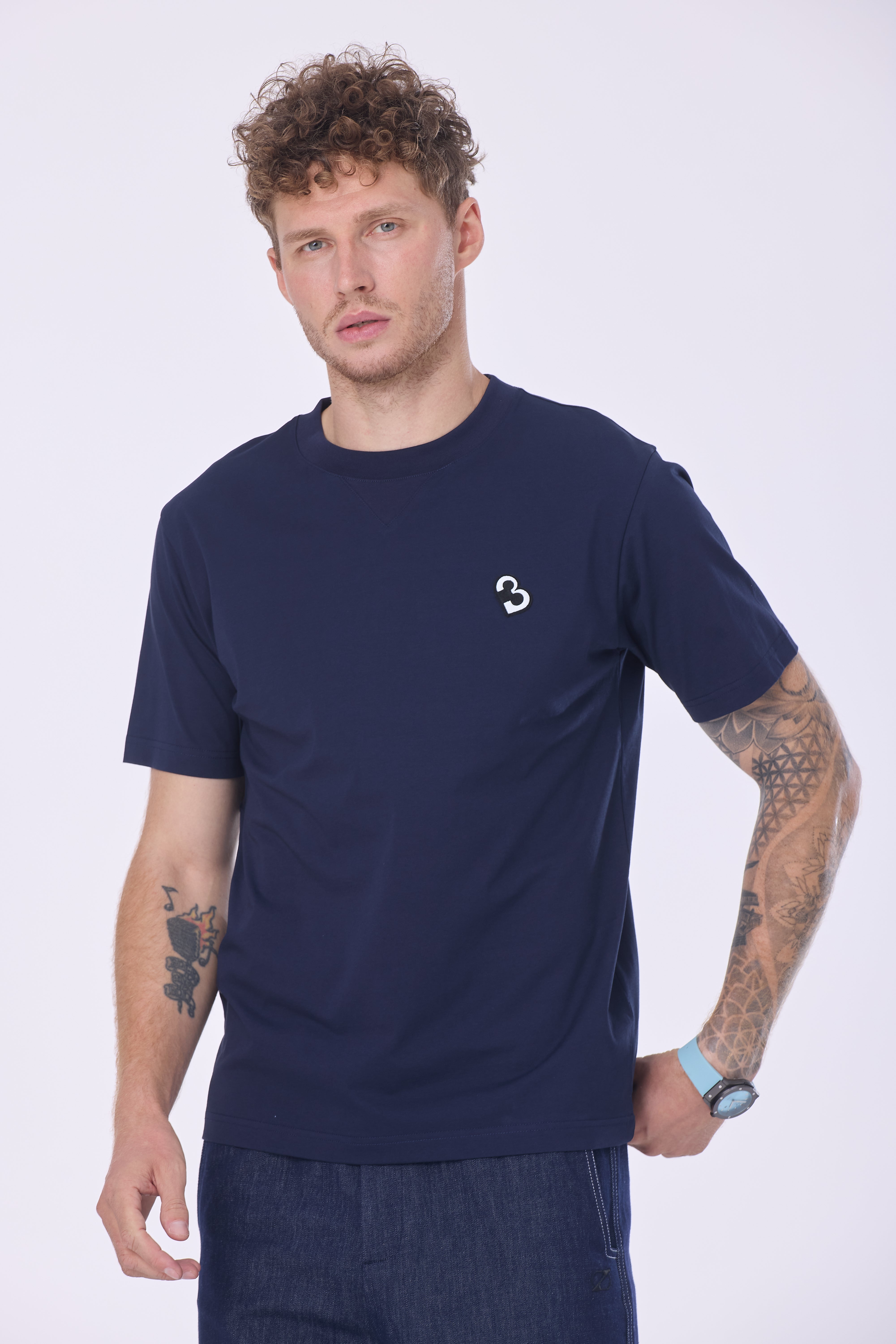 CLASSIC T-SHIRT D.NAVY M