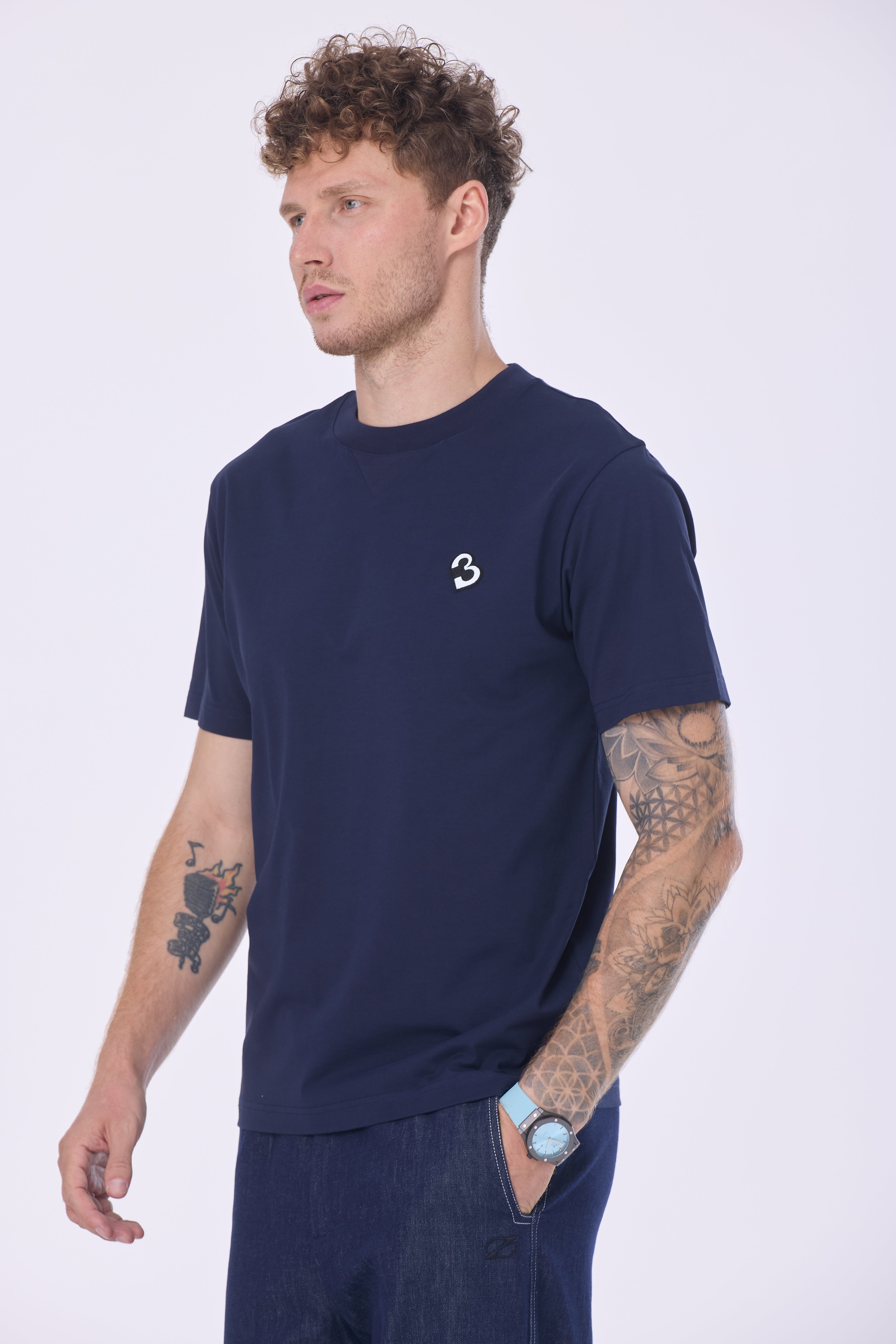 CLASSIC T-SHIRT D.NAVY L