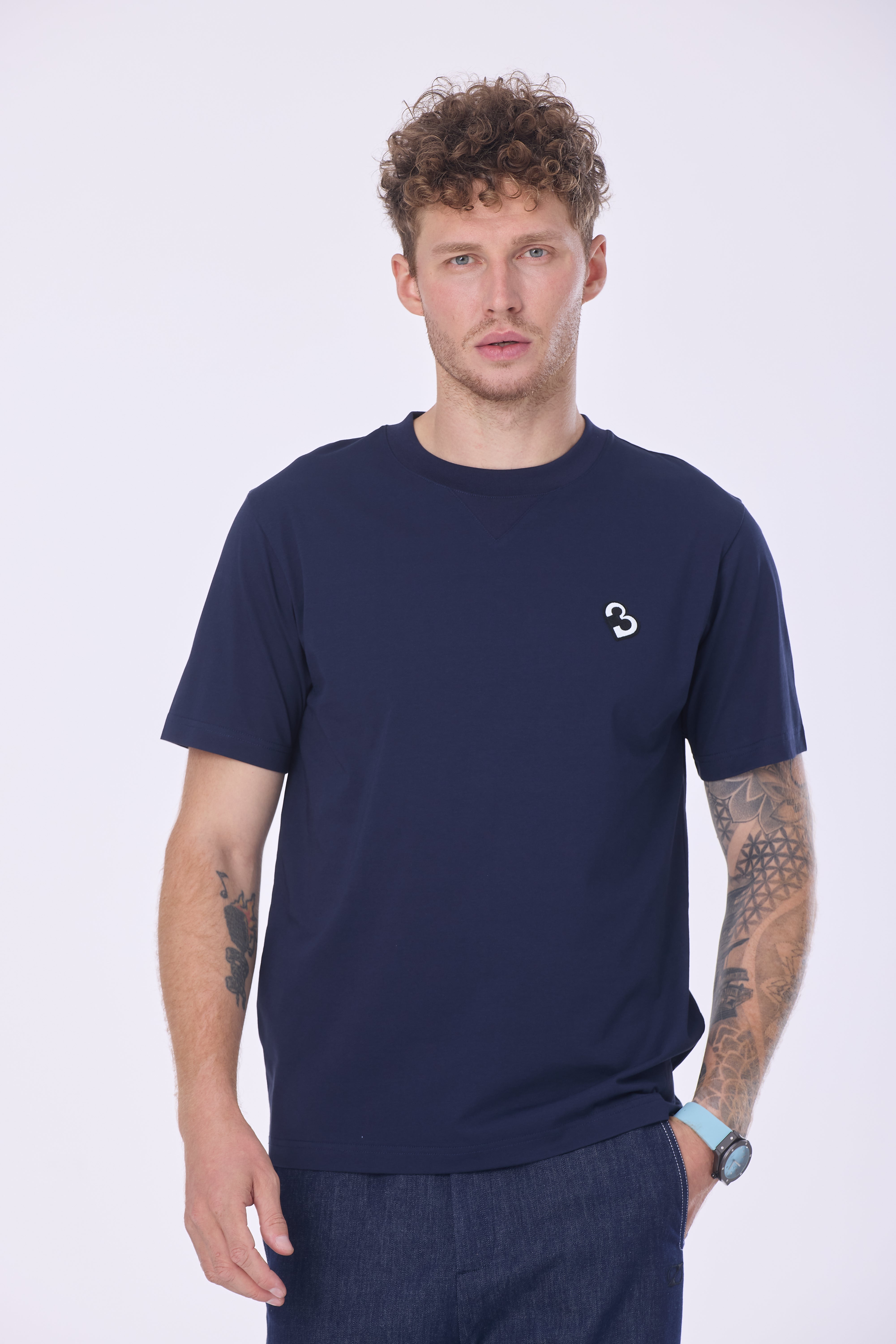 CLASSIC T-SHIRT D.NAVY XL