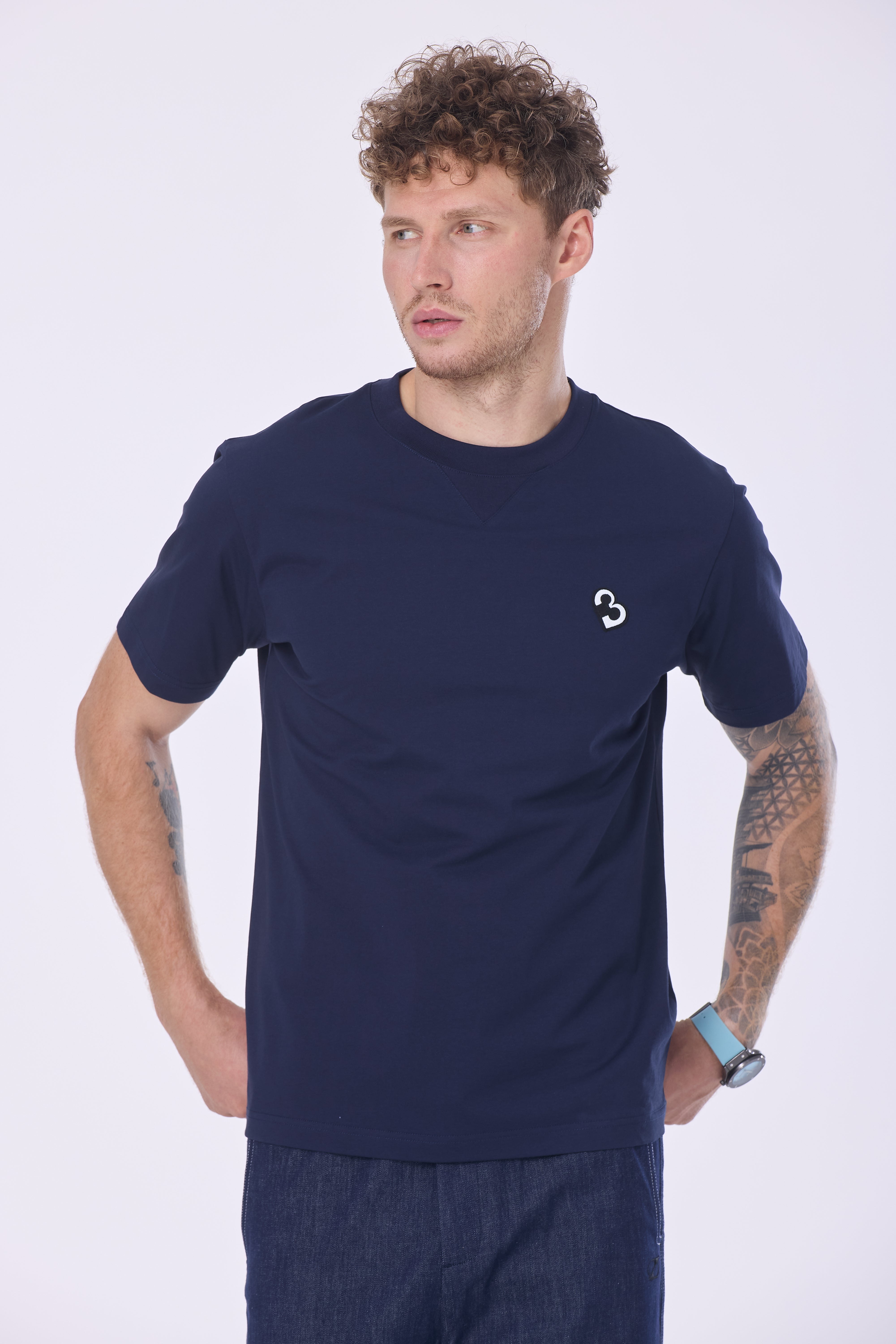 CLASSIC T-SHIRT D.NAVY XXXL