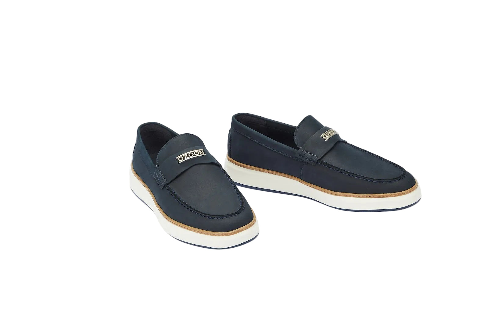 39S68 Navy casual shoes 2