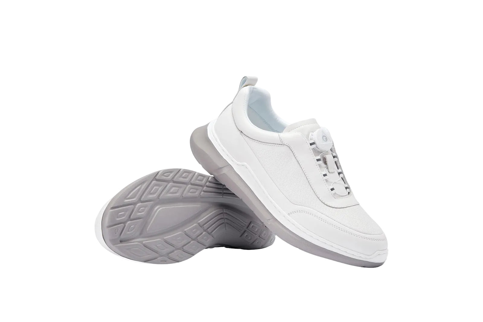 MF1950 White leather shoes detail