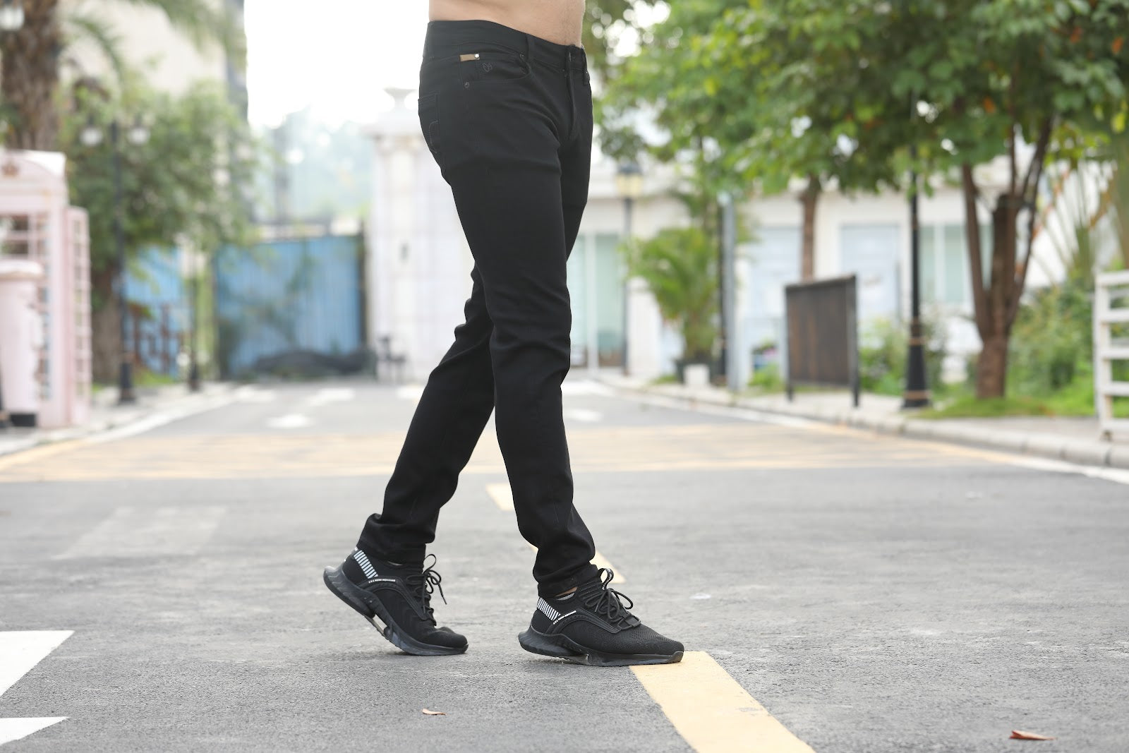 Slim jeans black 5
