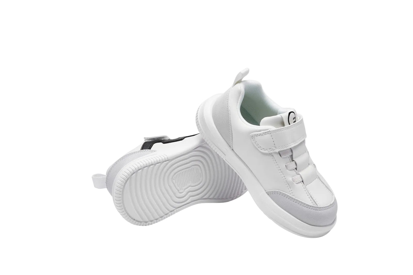 H51H224S White Black baby shoes 1