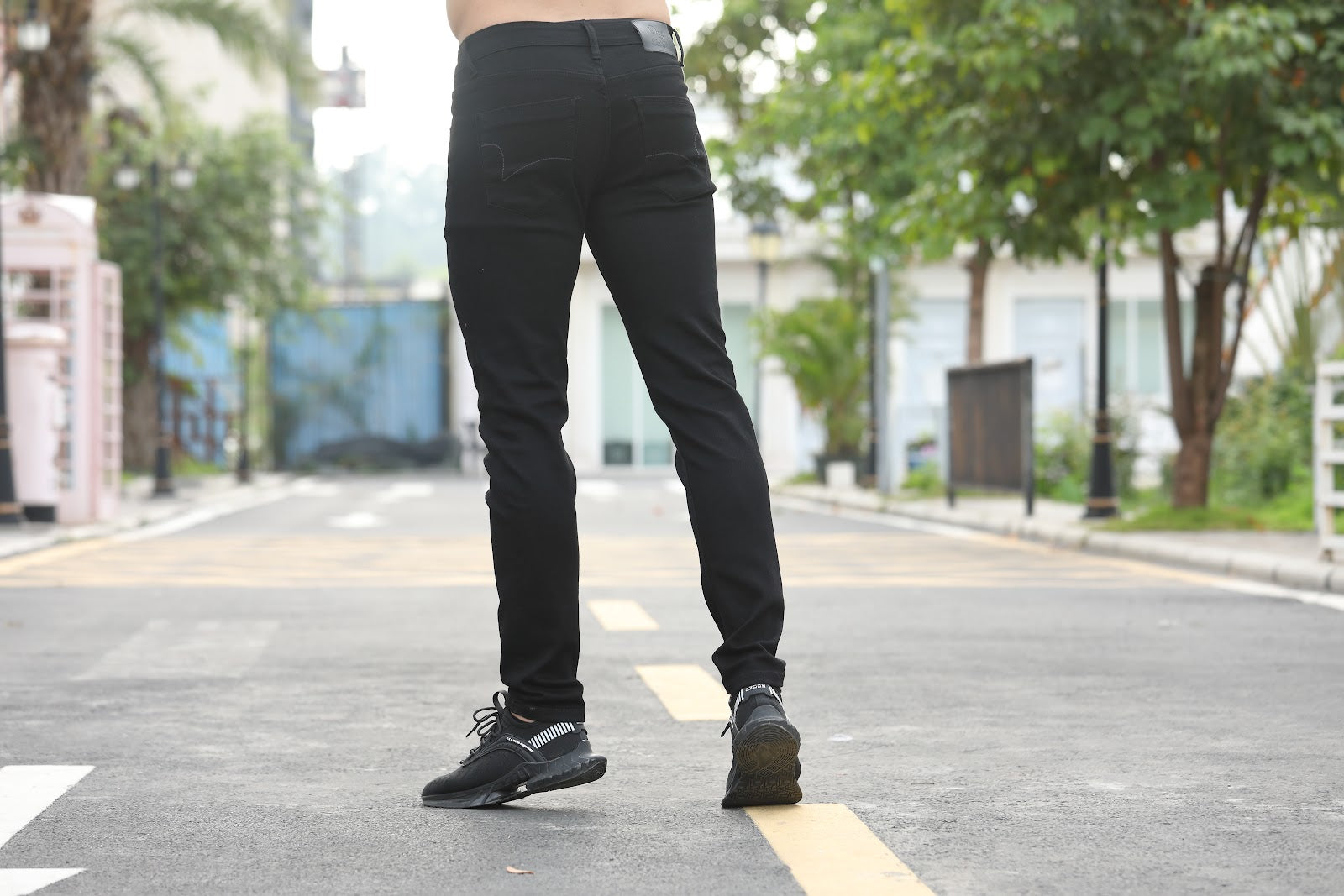 Slim jeans black 8