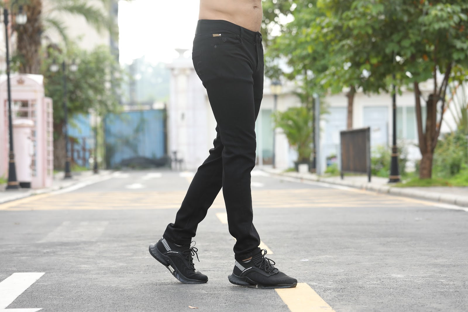 Slim jeans black 5
