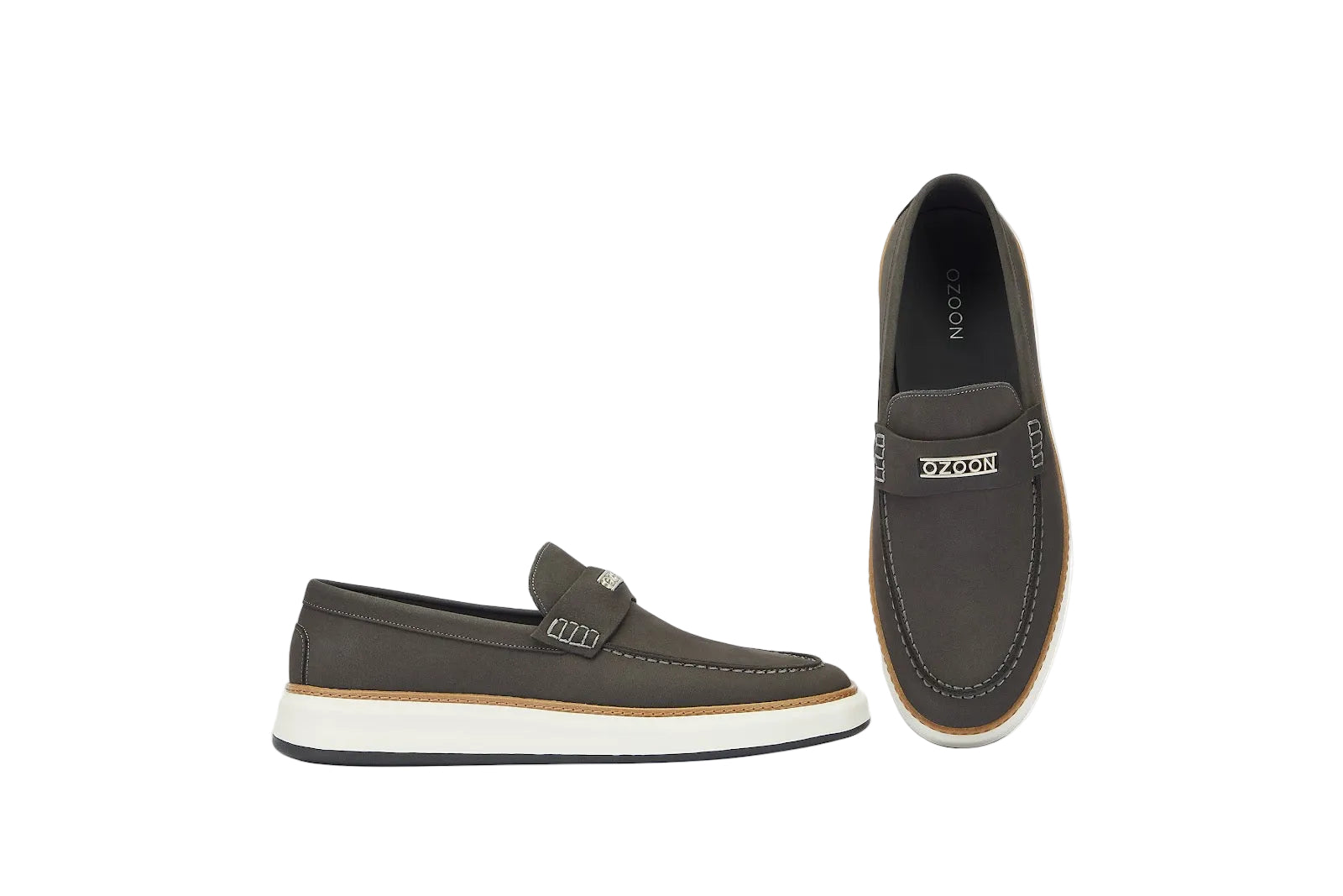 39S68 Grey casual shoes 2