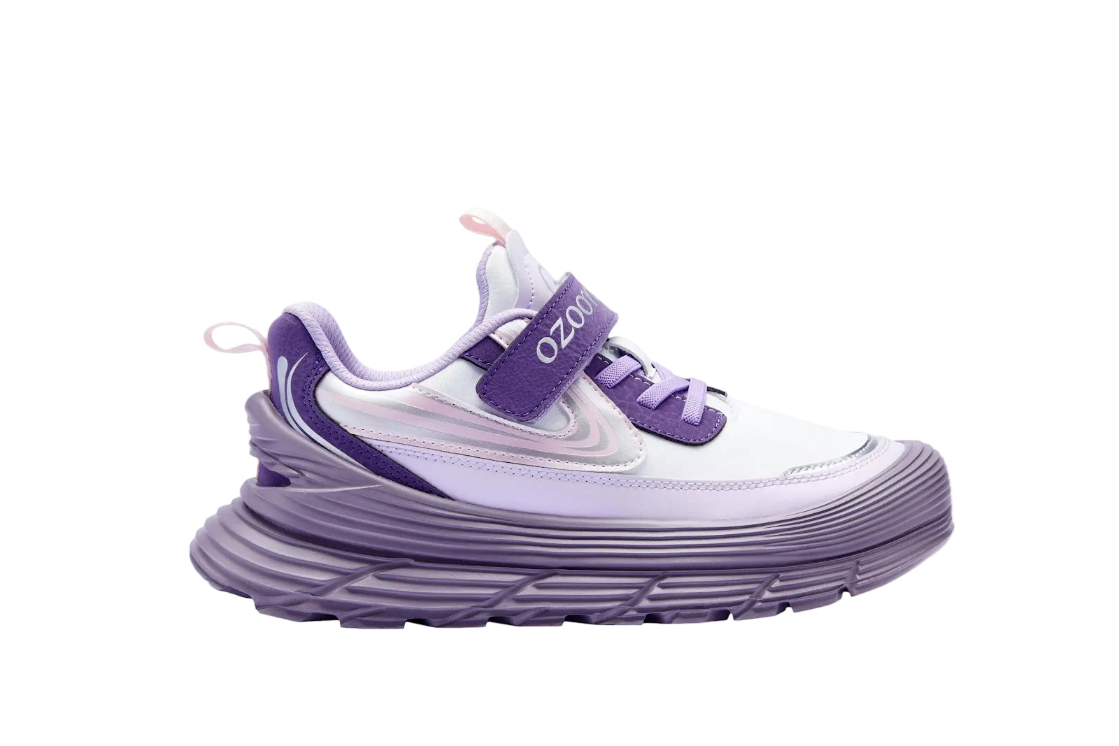 H53H009L Pink Purple kid's shoes 3