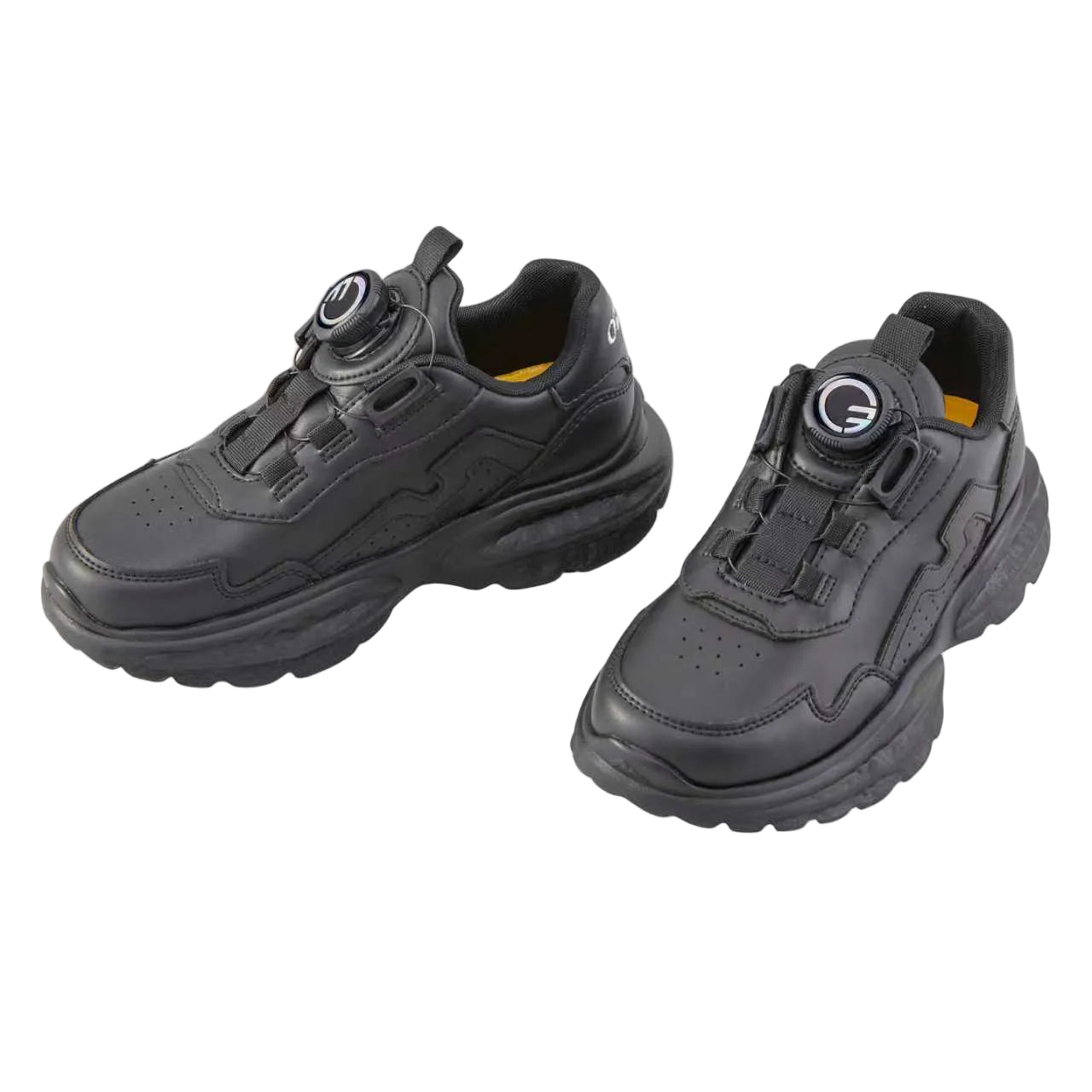 Q41H282L Black kid's shoes 2