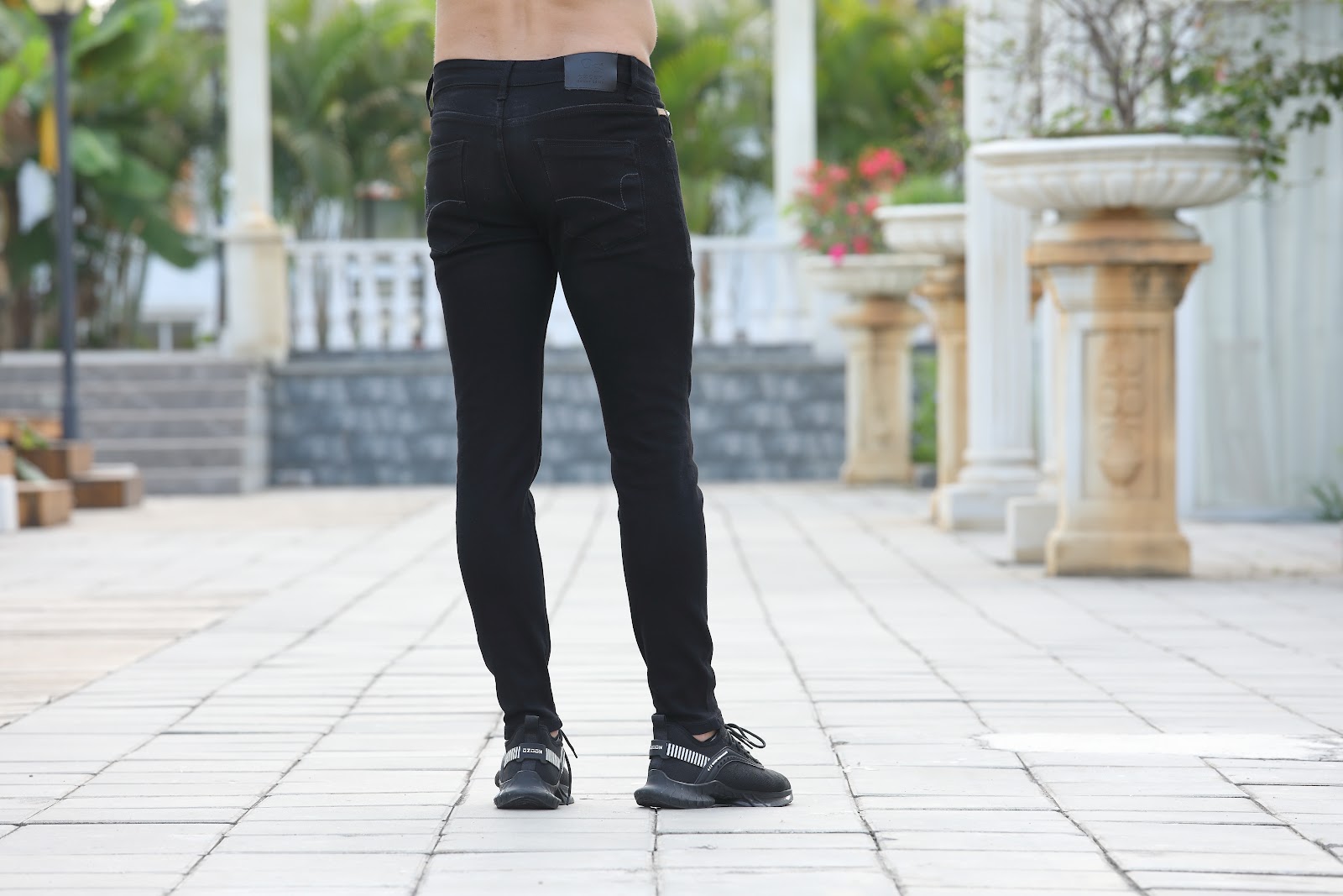 Skinny jeans black 10