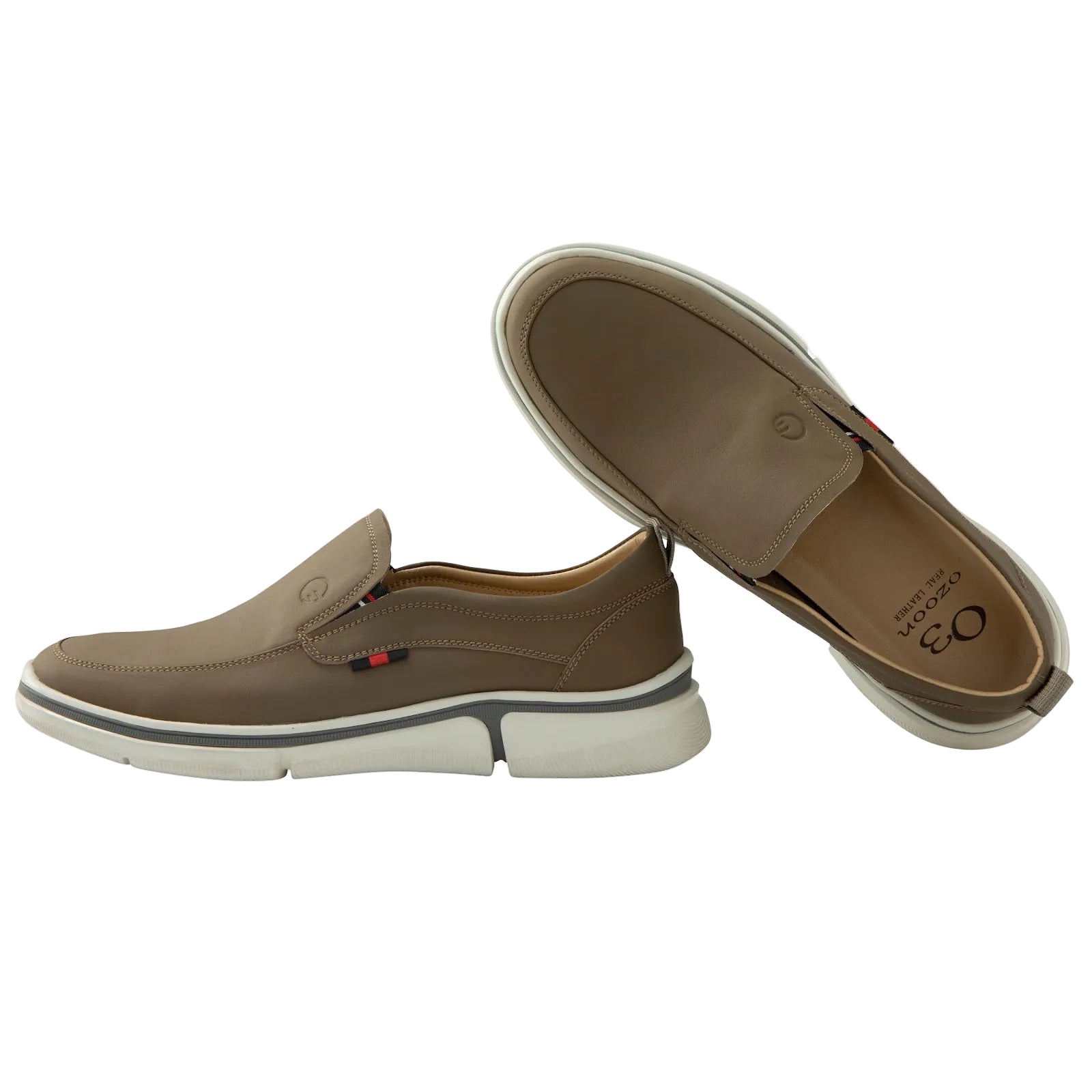 B663-10A Camel leather shoes 1