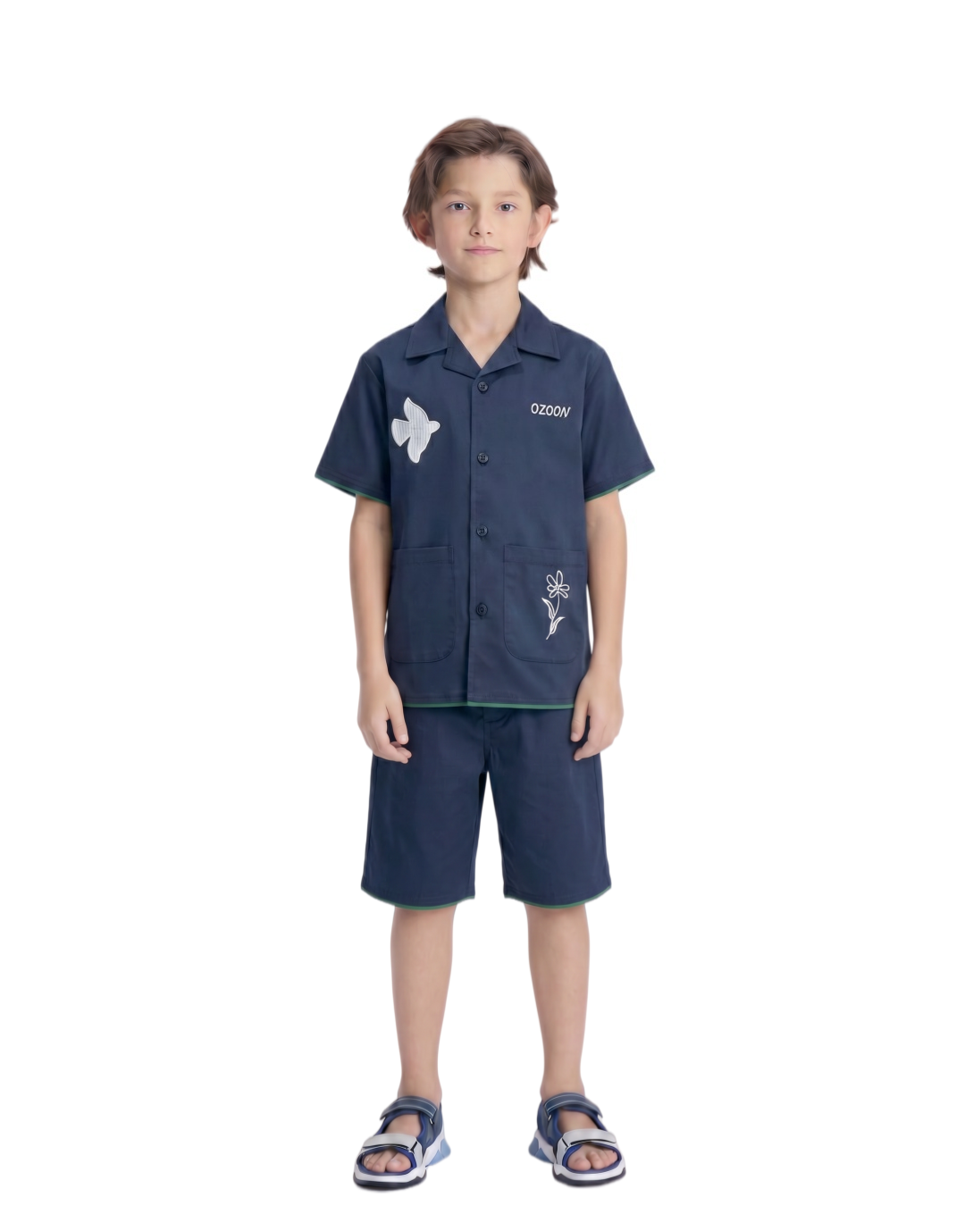 Kid's t-shirt set navy 1
