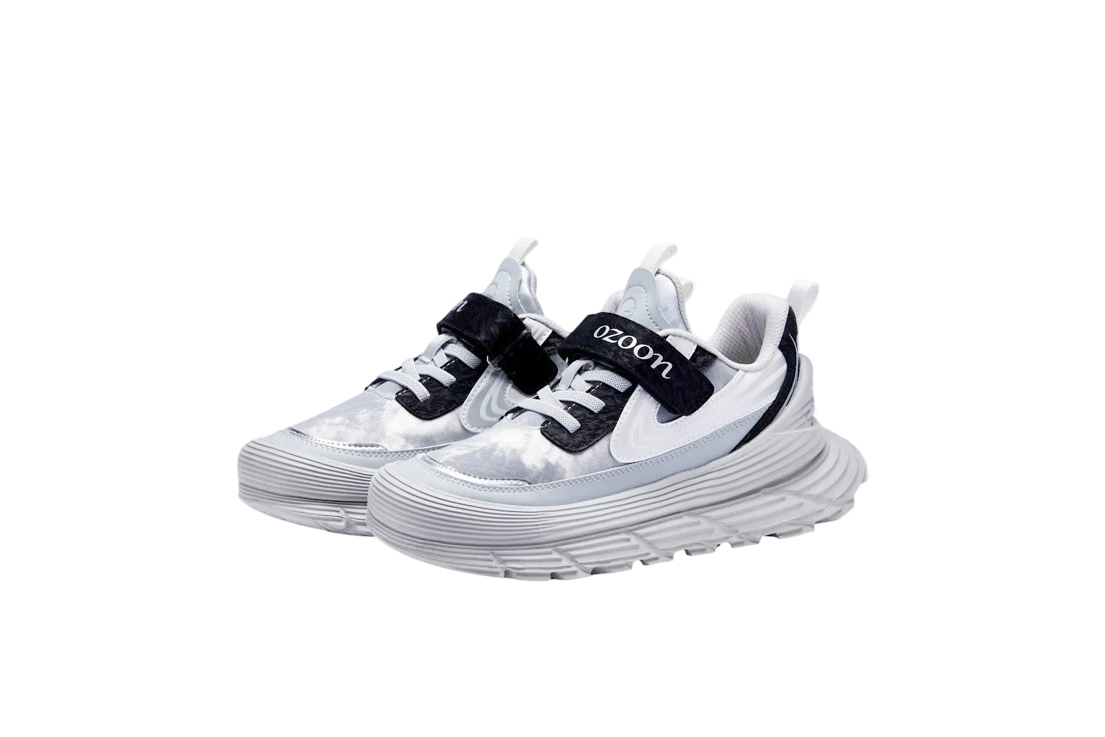 H53H009L Grey kid's shoes 1