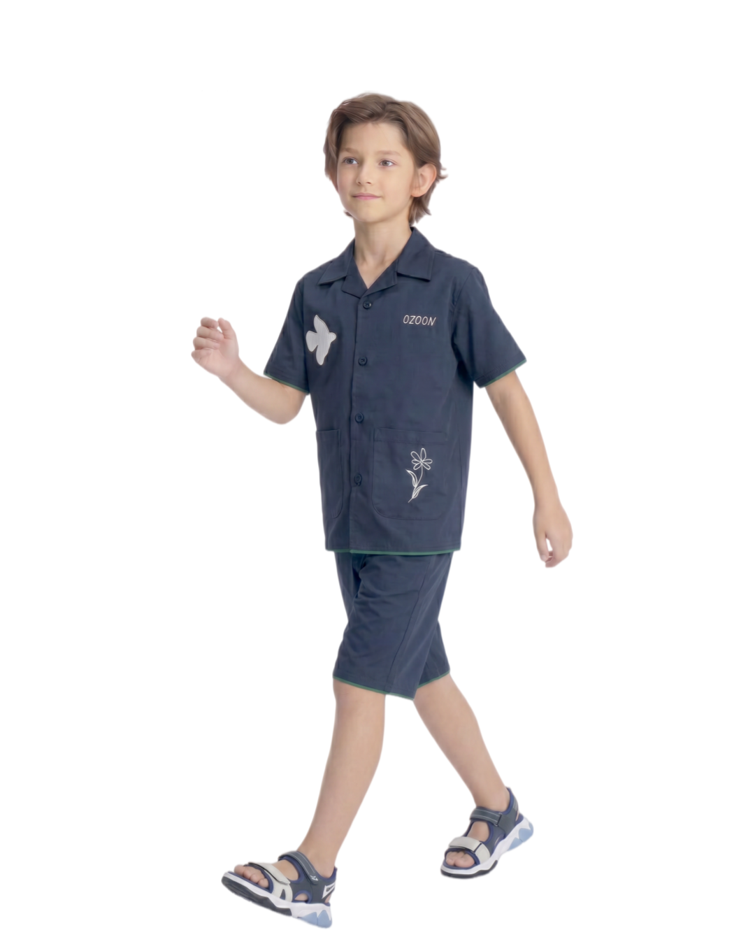 Kid's t-shirt set navy 6