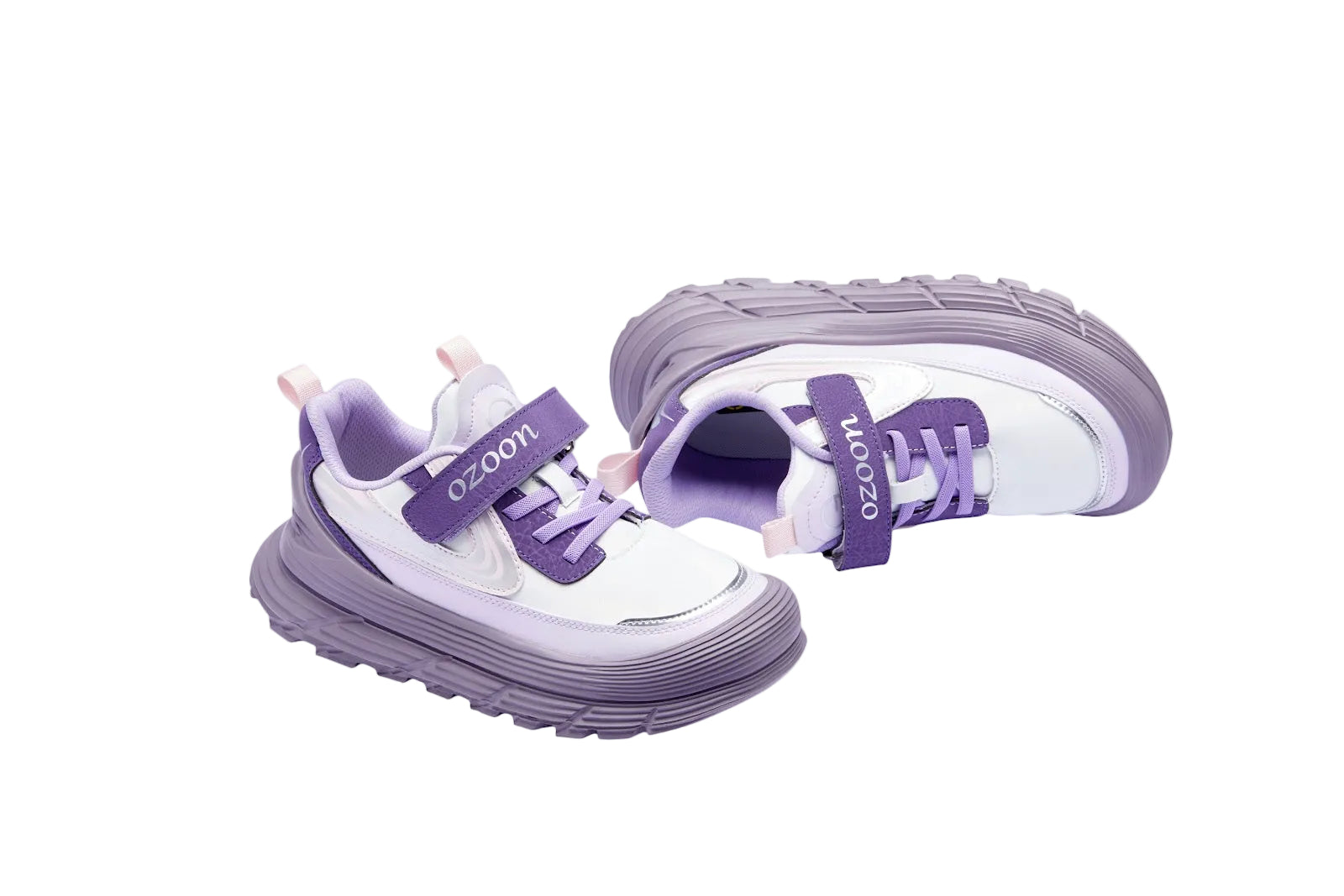 H53H009L Pink Purple kid's shoes 2