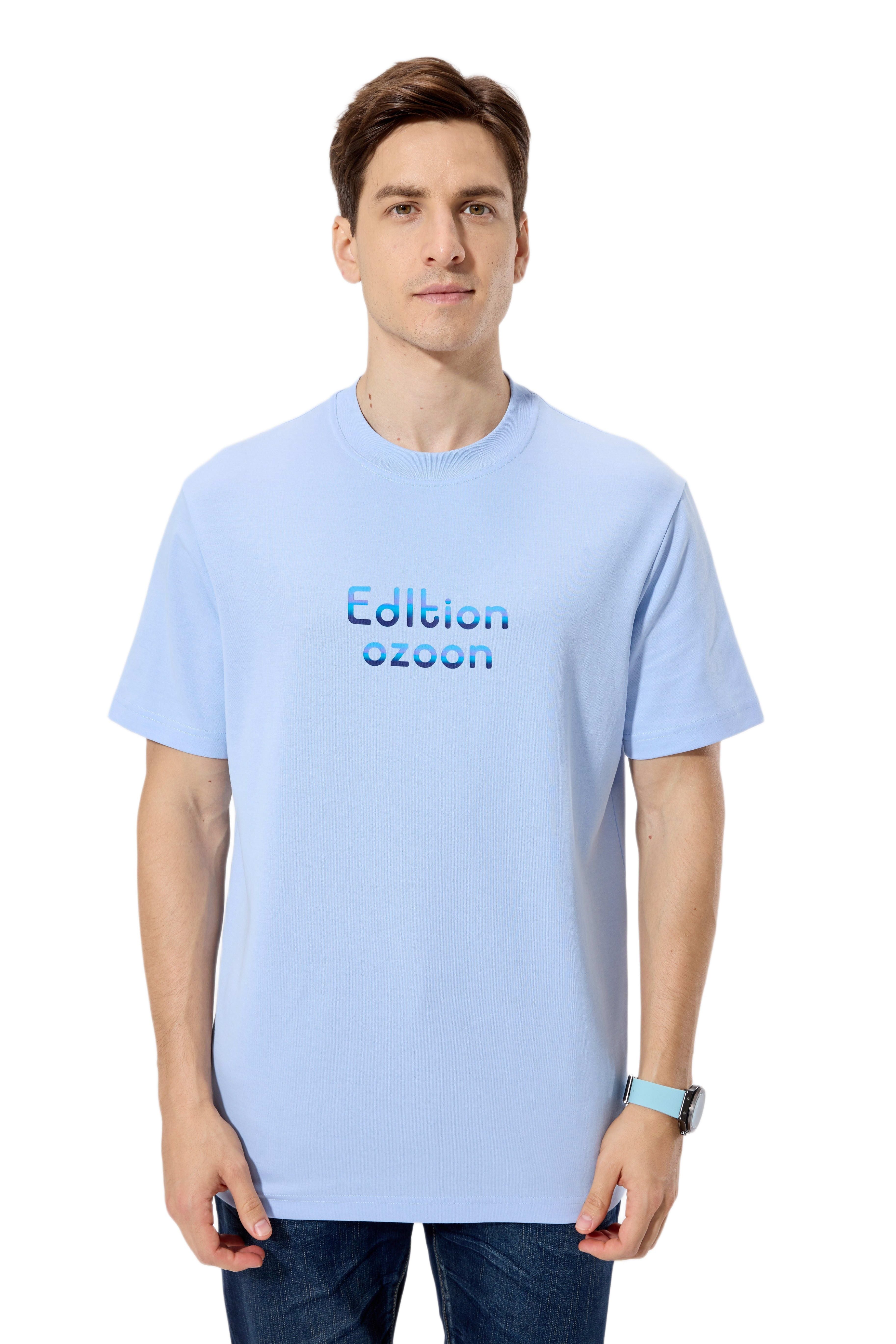 MEN'S T-SHIRT L.BLUE S