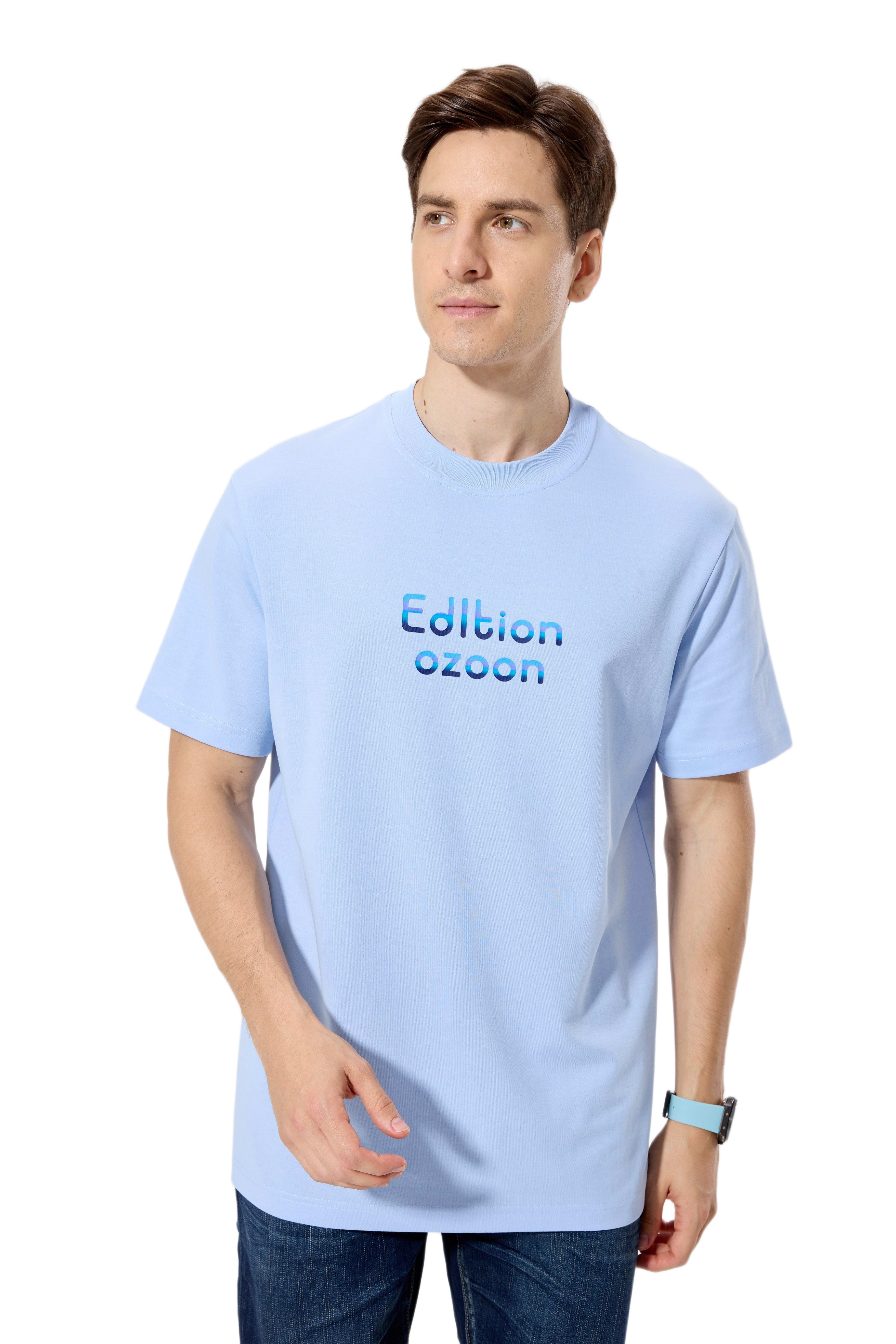 MEN'S T-SHIRT L.BLUE M