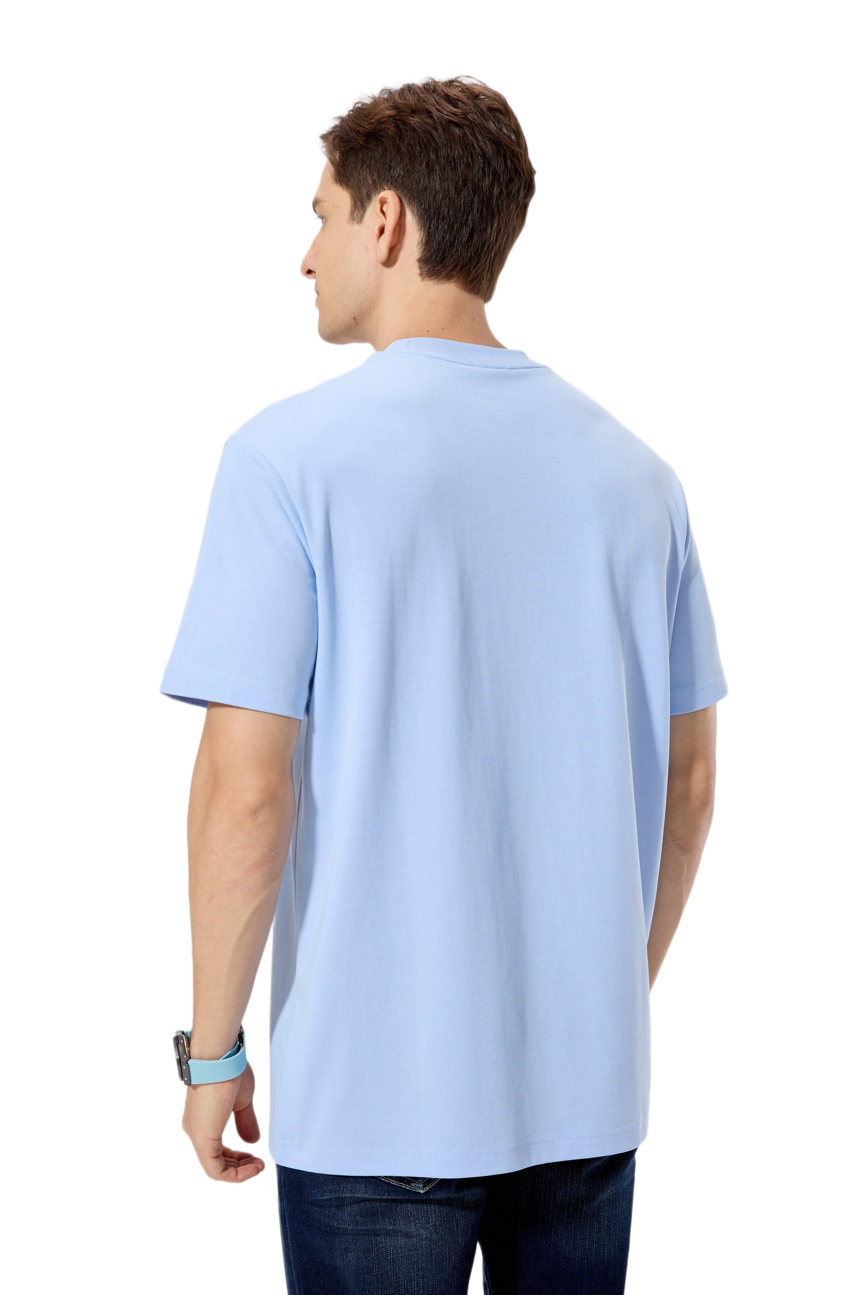 MEN'S T-SHIRT L.BLUE XXL