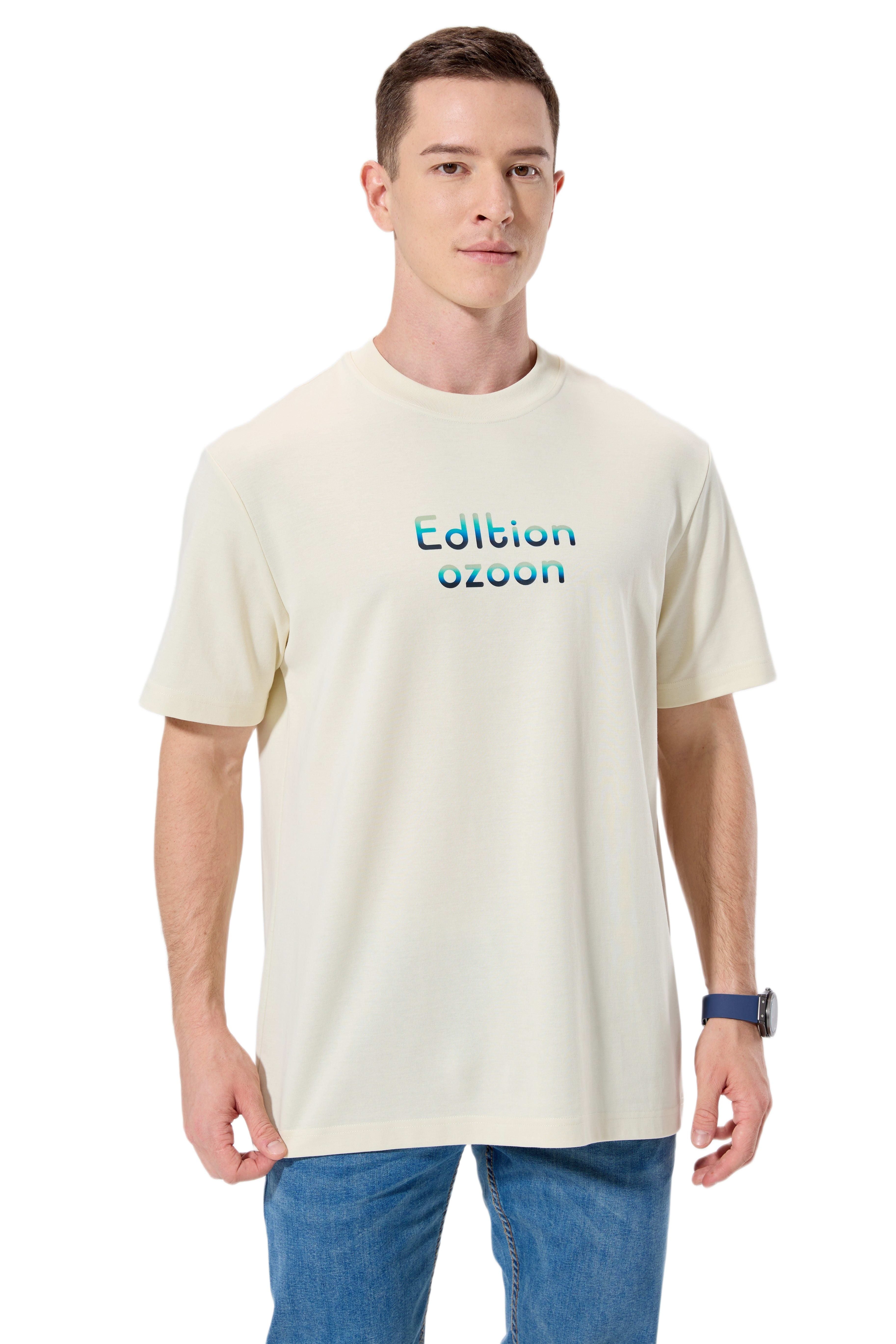 MEN'S T-SHIRT L.YELLOW L