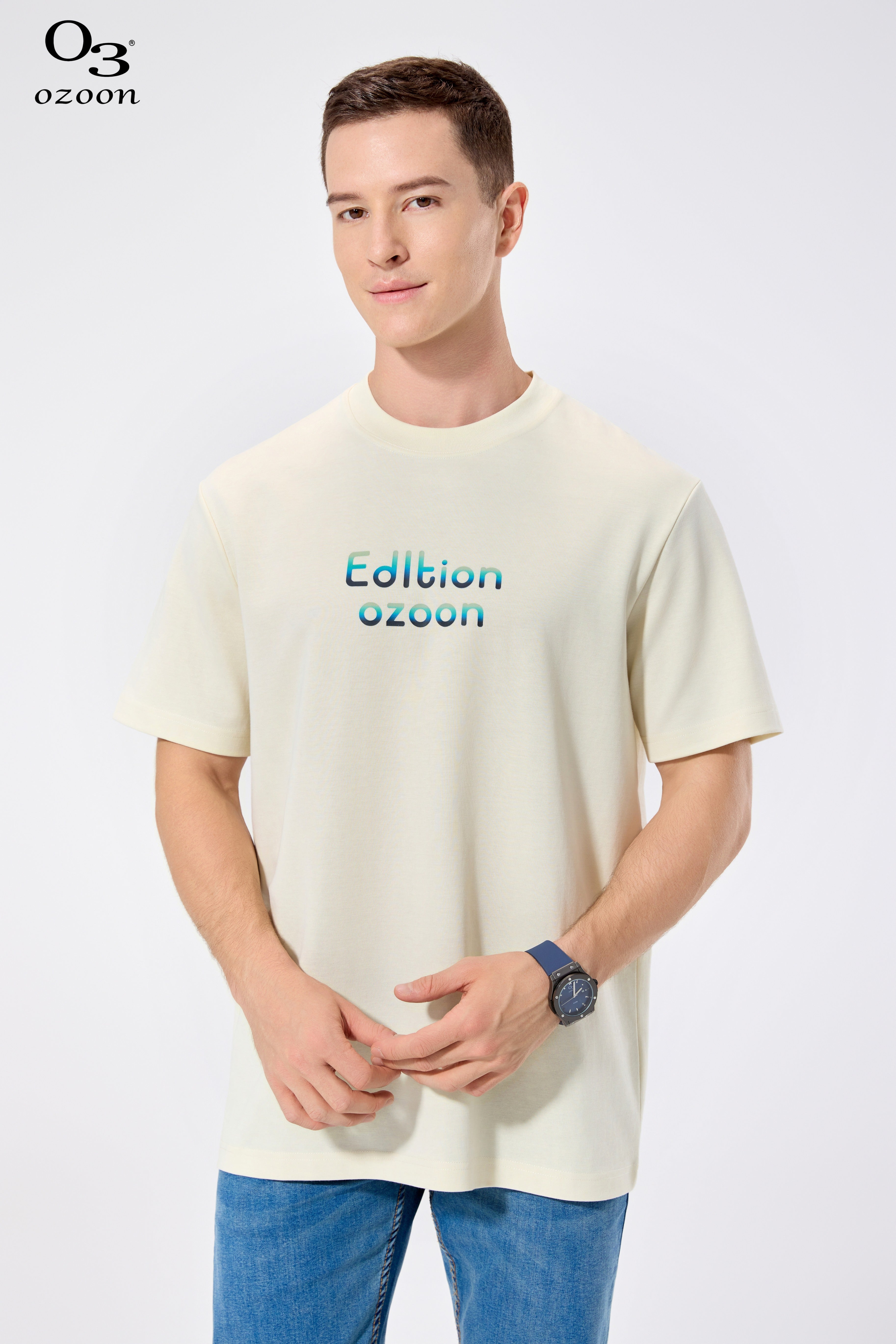 MEN'S T-SHIRT L.YELLOW XL