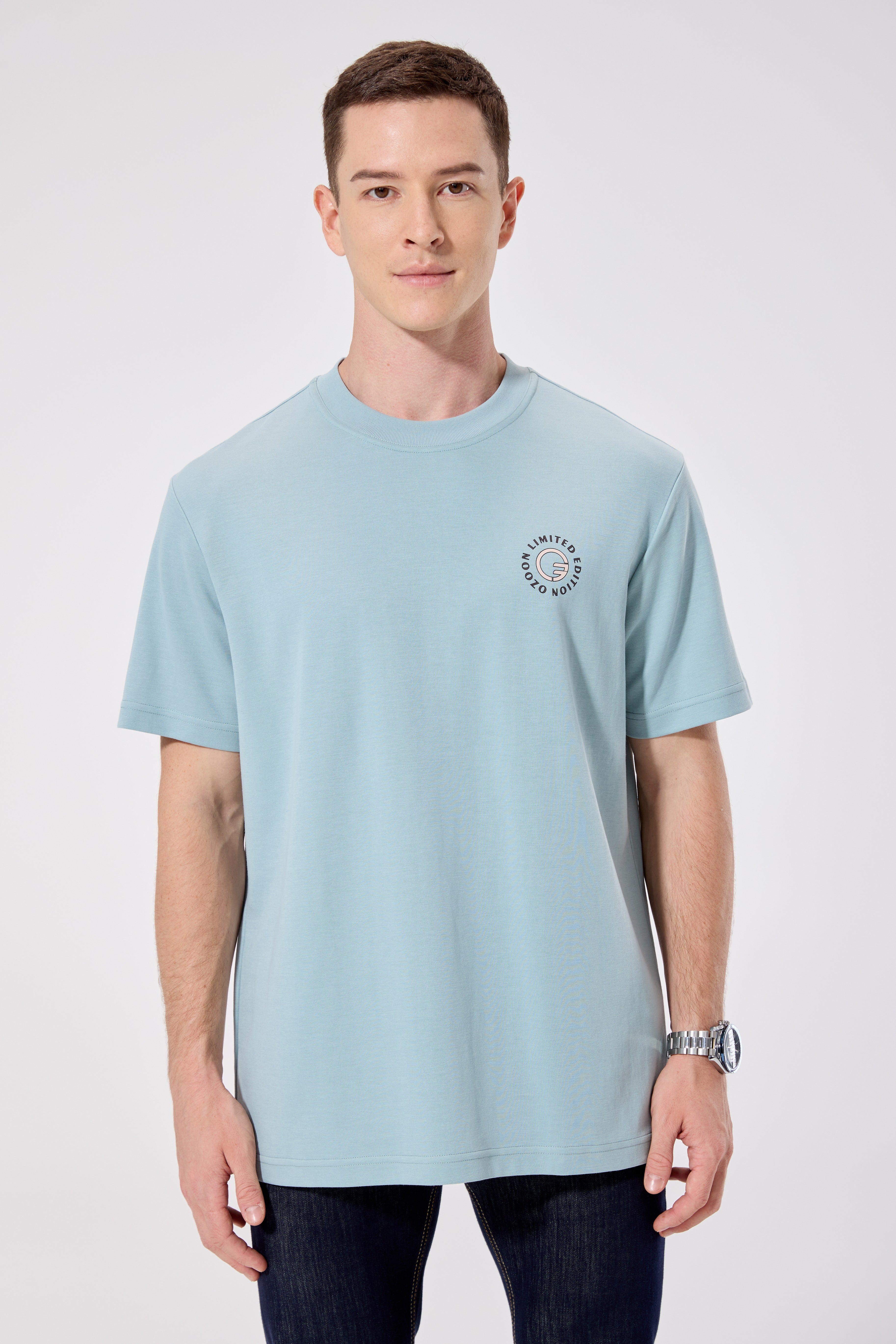 MEN'S T-SHIRT G.BLUE S