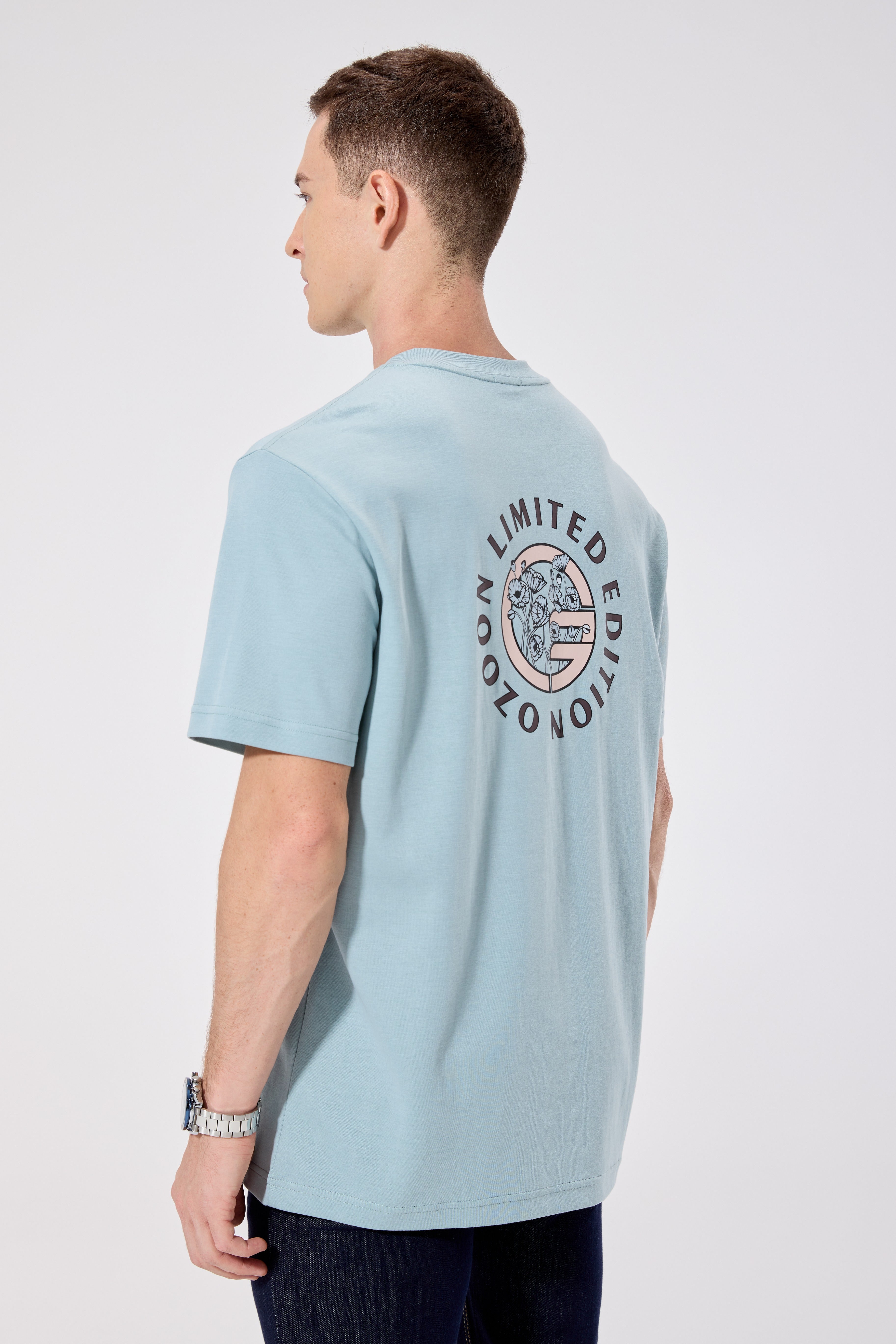 MEN'S T-SHIRT G.BLUE XXL
