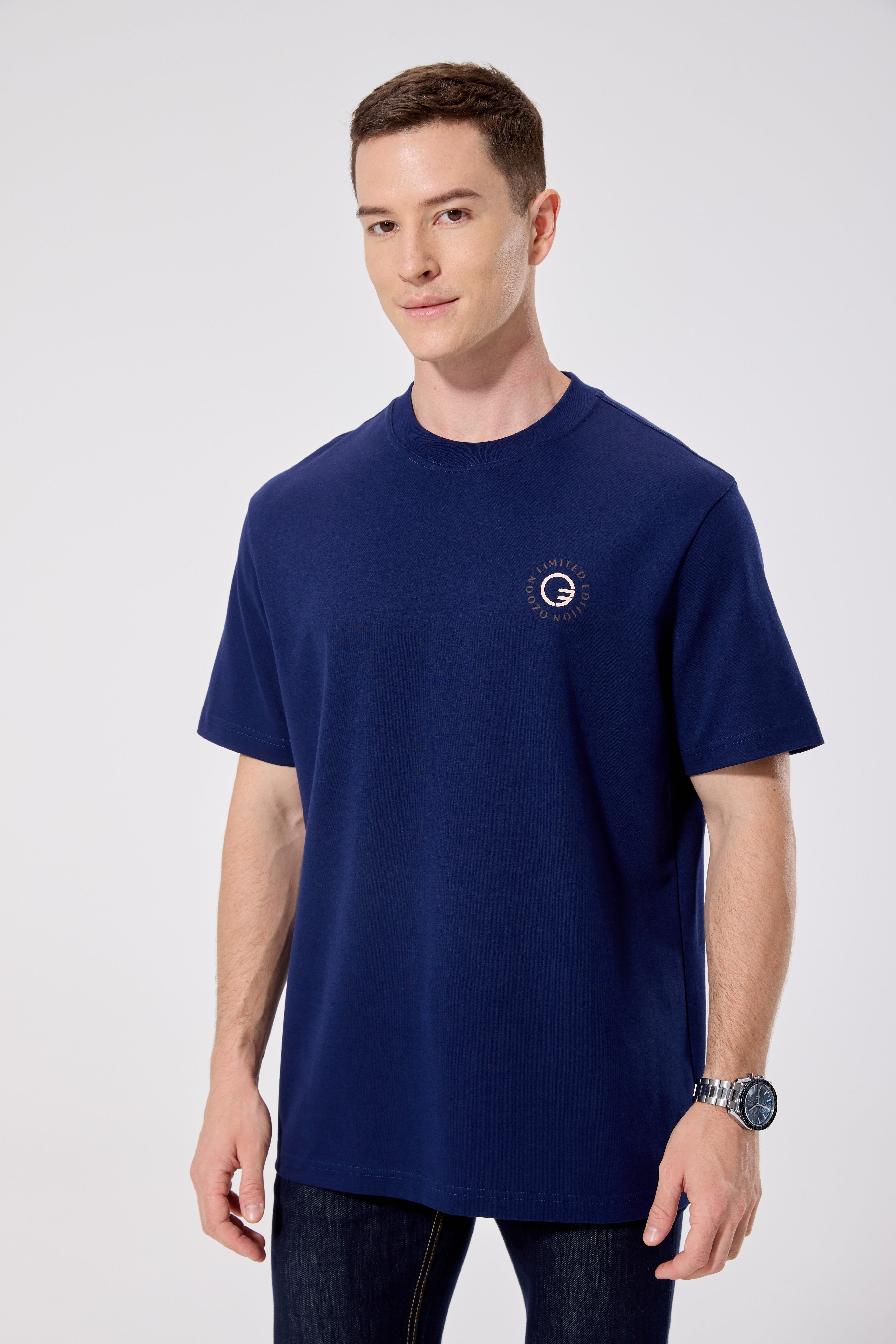 MEN'S T-SHIRT NAVY M